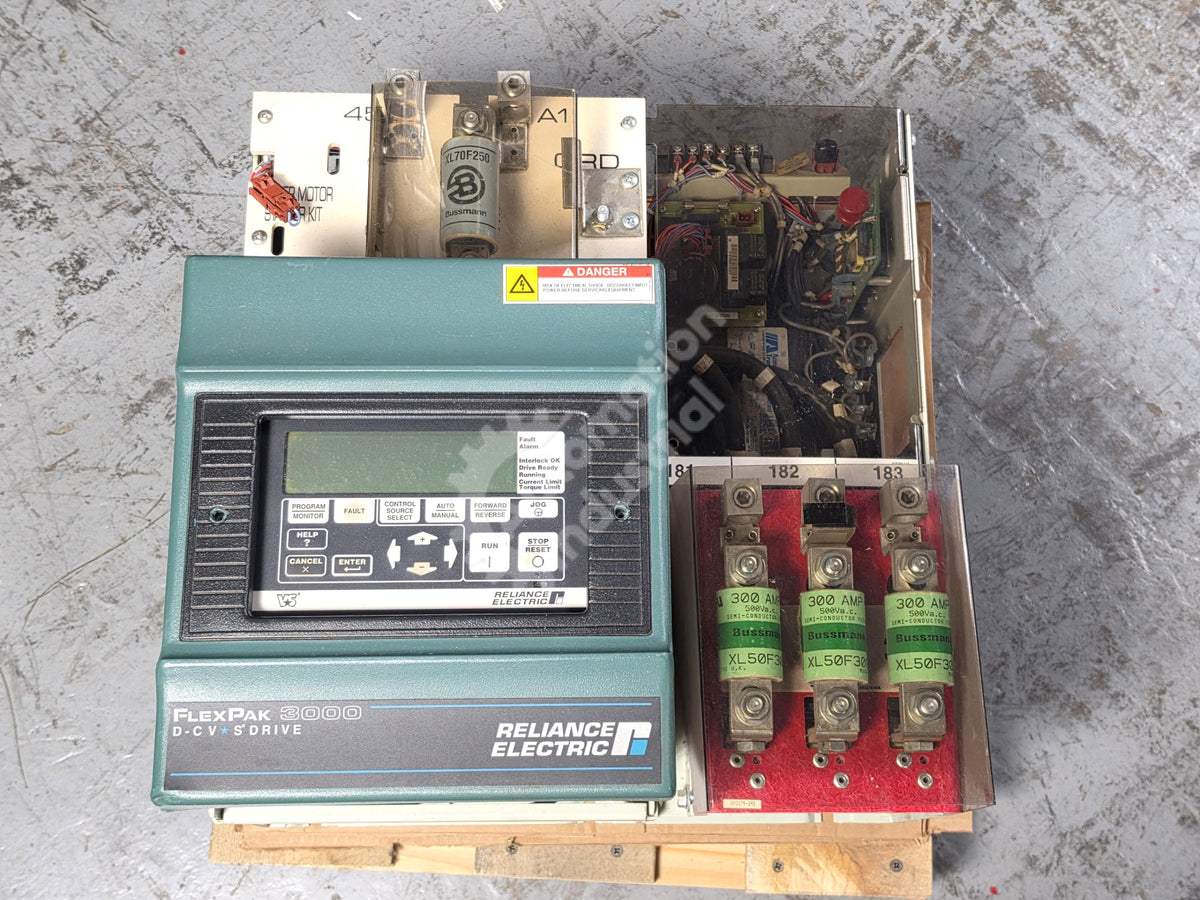 100FR4031 By Reliance Electric 240/500V DC FlexPak 3000 Digital DC Drive 100 HP