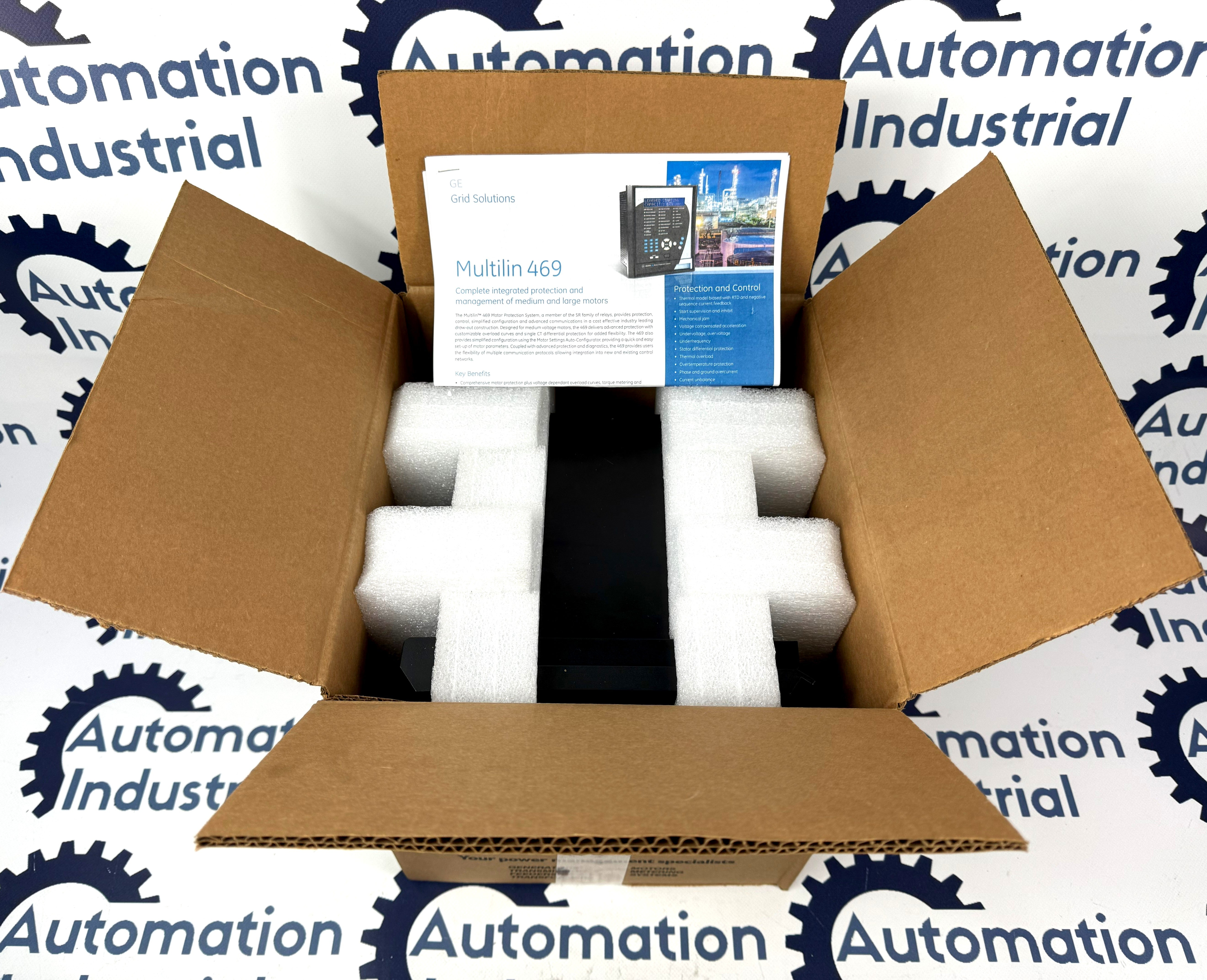 GE Multilin 469-P5-HI-A20 Motor Management Relay