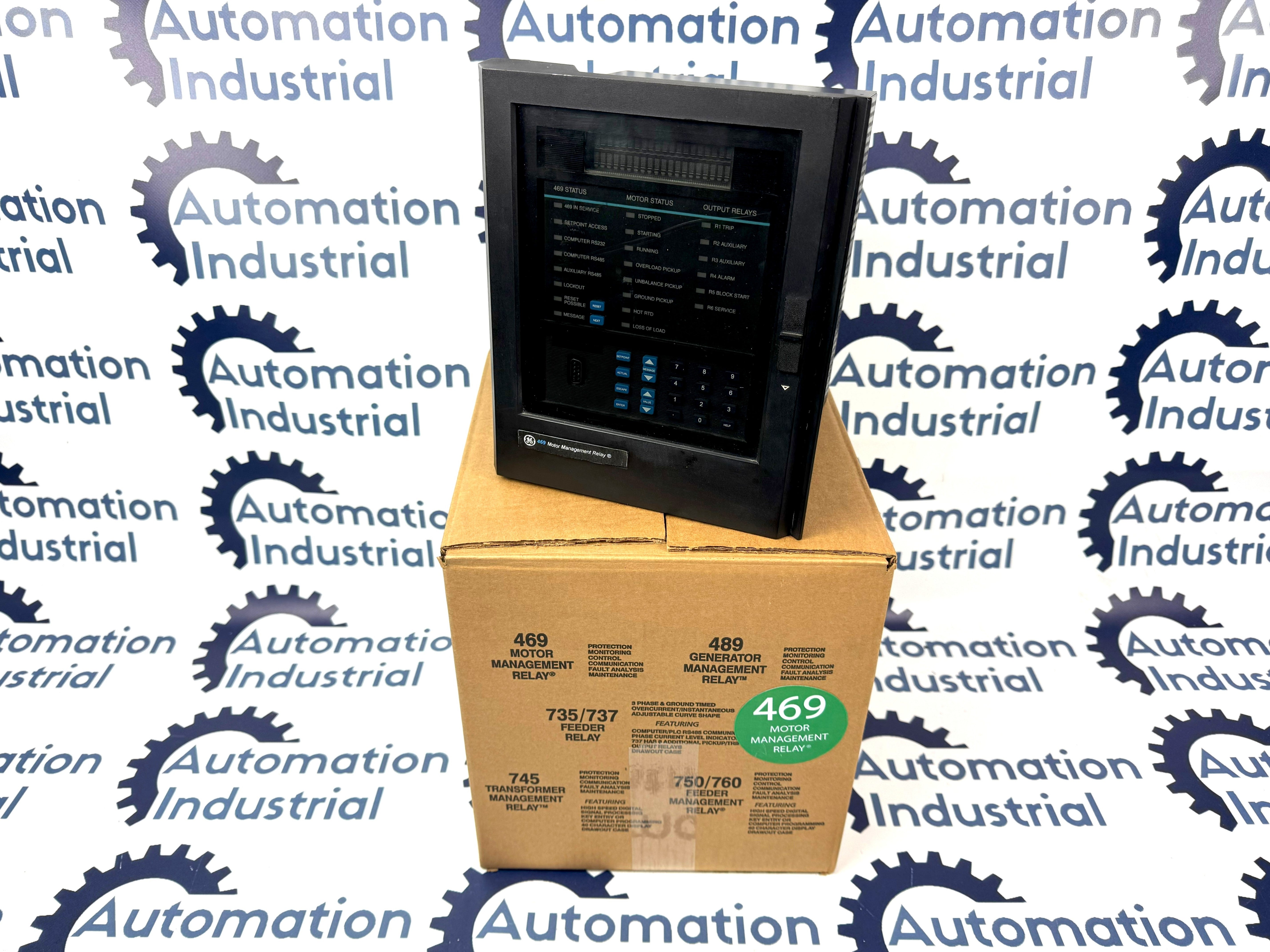 GE Multilin 469-P5-HI-A20 Motor Management Relay