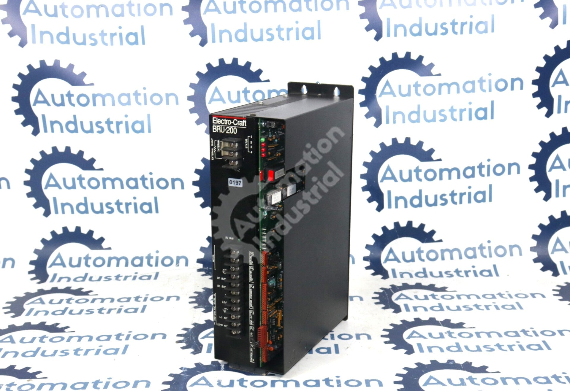RELIANCE ELECTRO CRAFT BRU 200 DM 20 SERVO DRIVE # 9101 1302 REV E