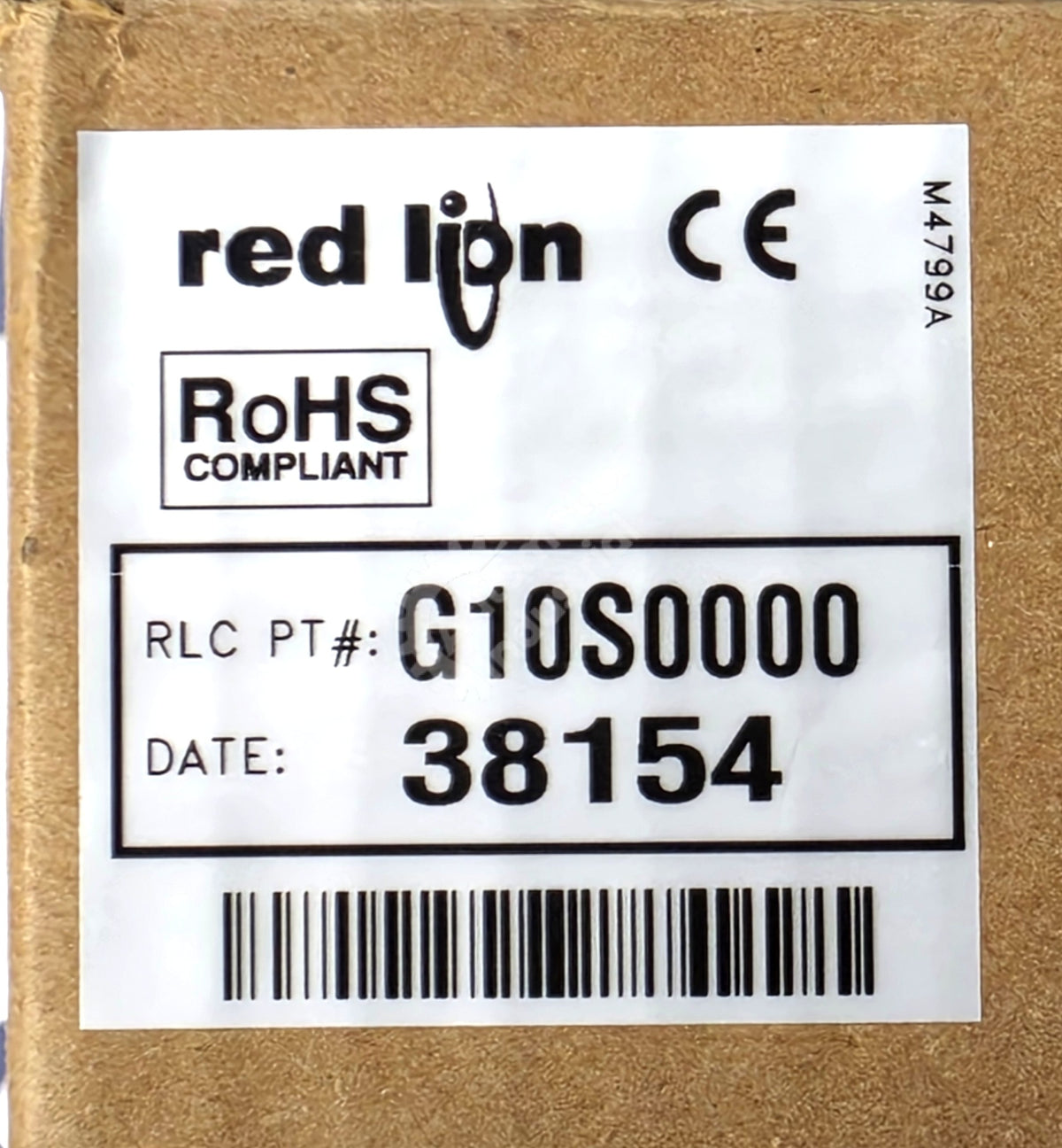 G10S0000 By Red Lion 10in Color Touchscreen Indoor/Outdoor HMI NSFP