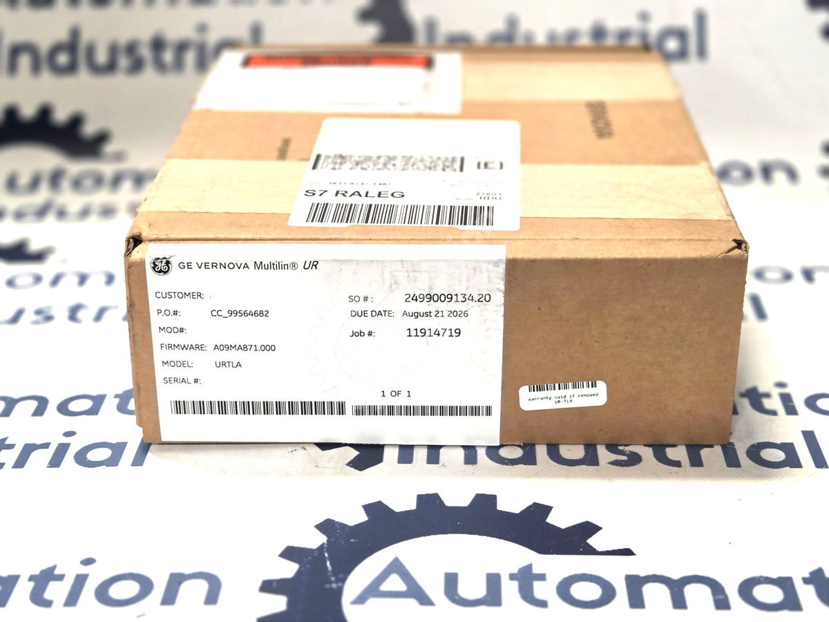 UR TLA By GE Vernova Multilin UR-TLA 24-48VDC Horizontal Power Supply New Sealed