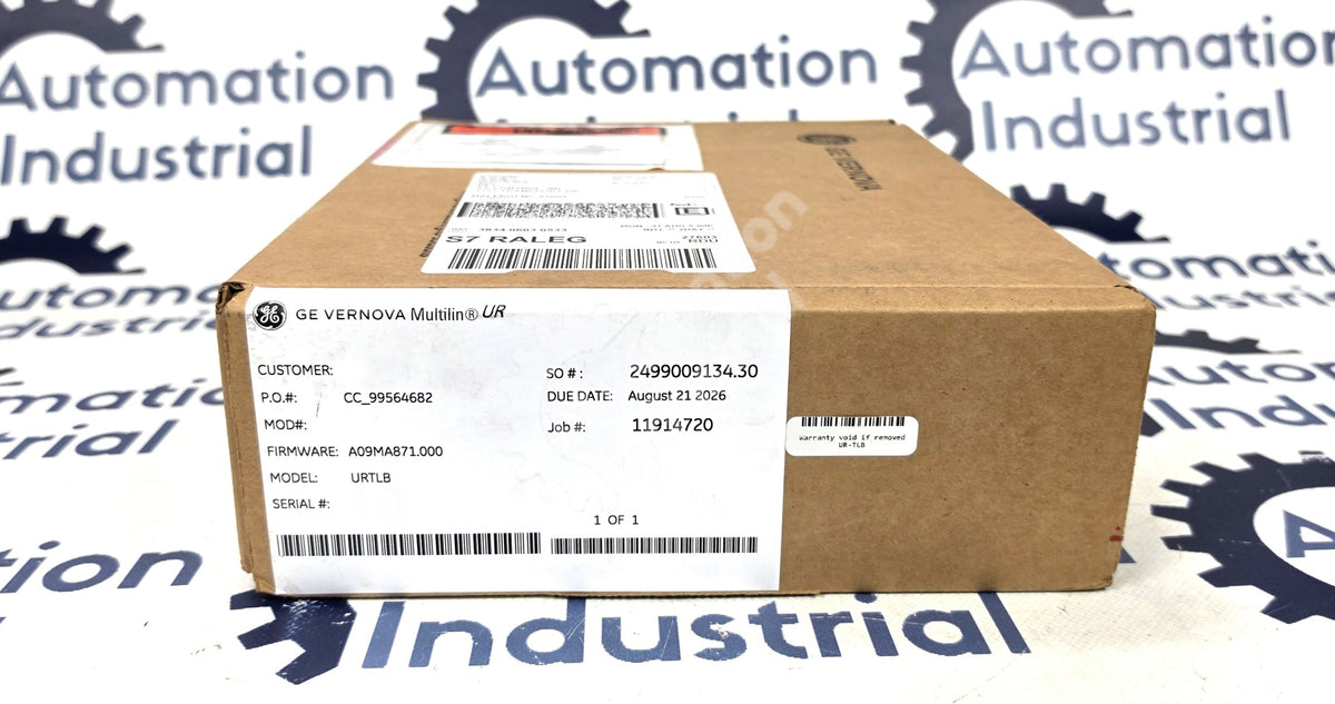 UR TLB By GE Vernova Multilin UR-TLB 24-48VDC Horizontal Power Supply New Sealed