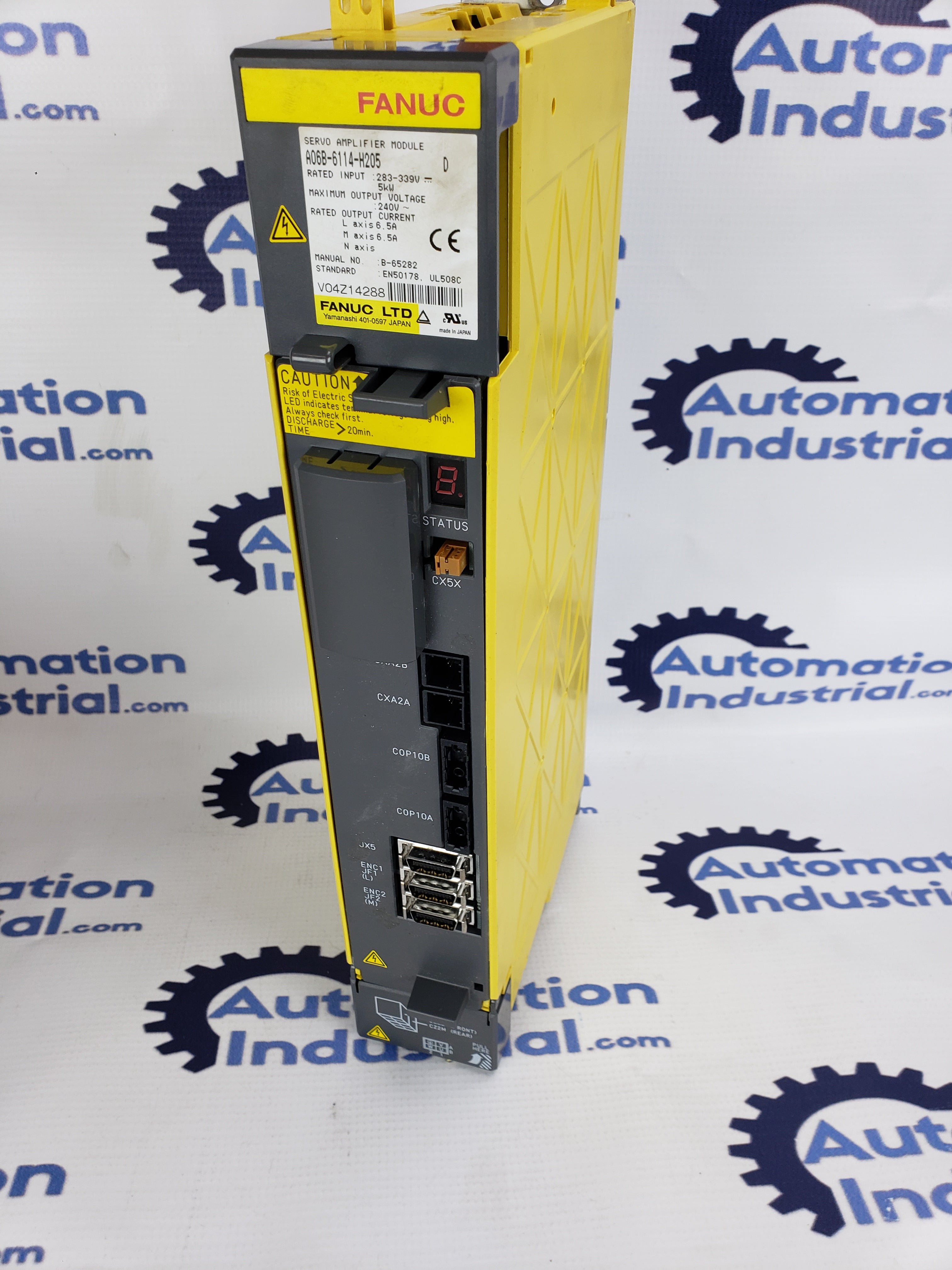 Fanuc CNC A06B-6114-H205 Servo Amplifier Module AO6B-6114-H205