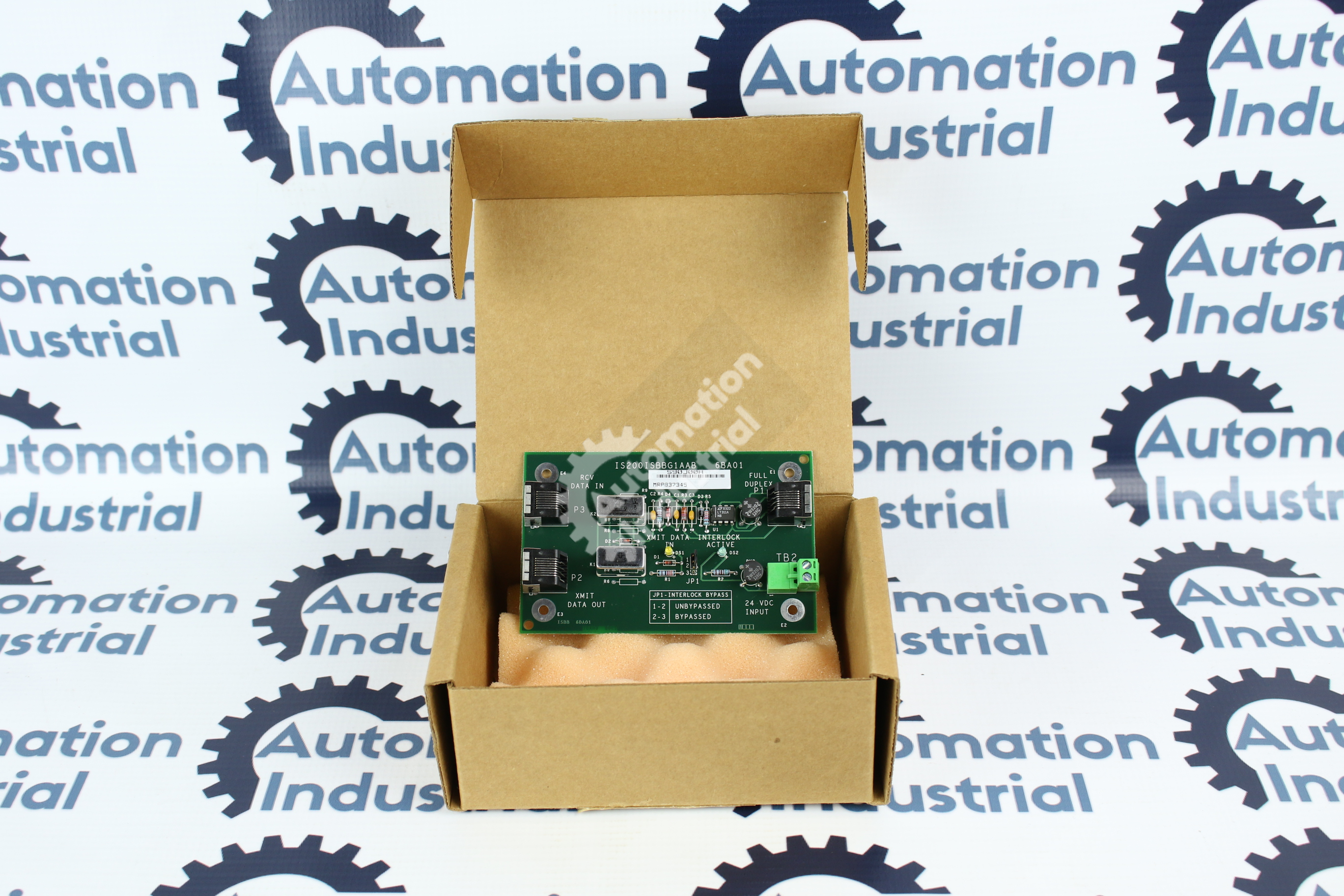 GE IS200ISBBG1A IS200ISBBG1AAB Insync Bus Bypass Card Mark VI NEW
