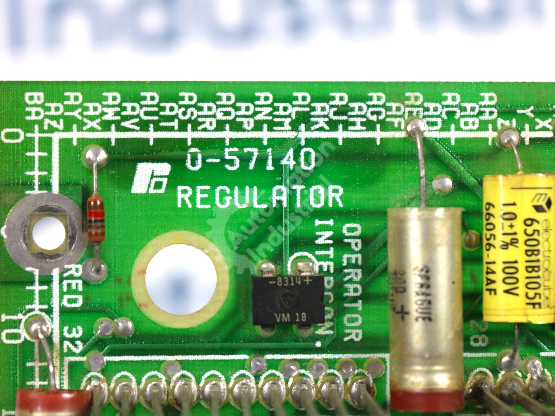 0-57140 By Reliance Electric 801420-71A  Printed Regulator Board