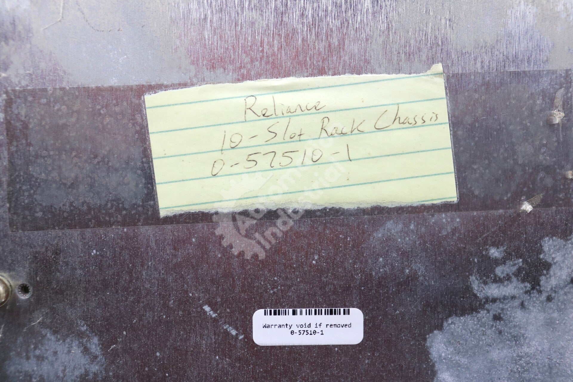 0-57510-1 By Reliance Electric 10-Slot Rack Chasis