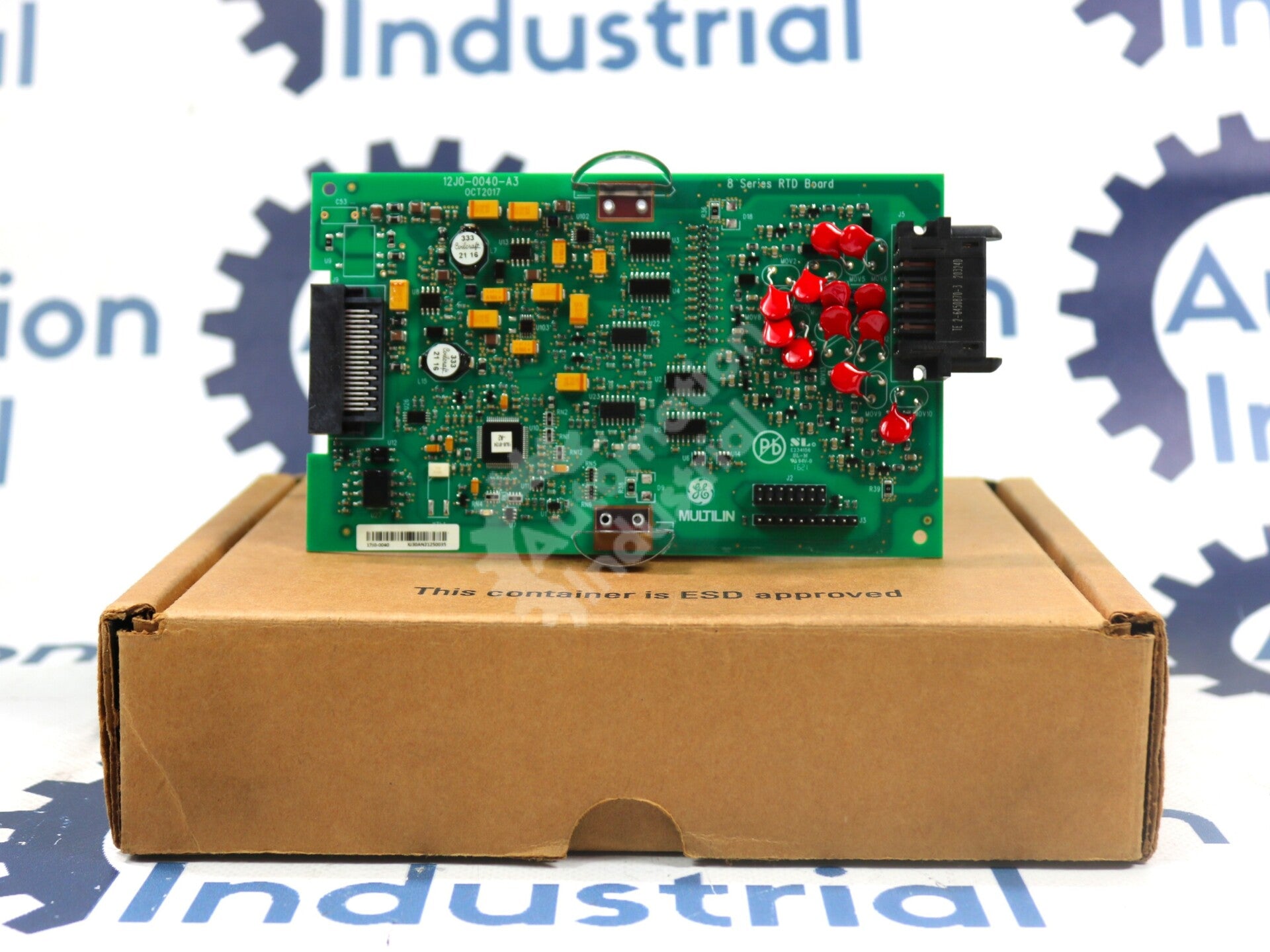 12J0-00040-A3 By General Electric Multilin 8 Series RTD Board