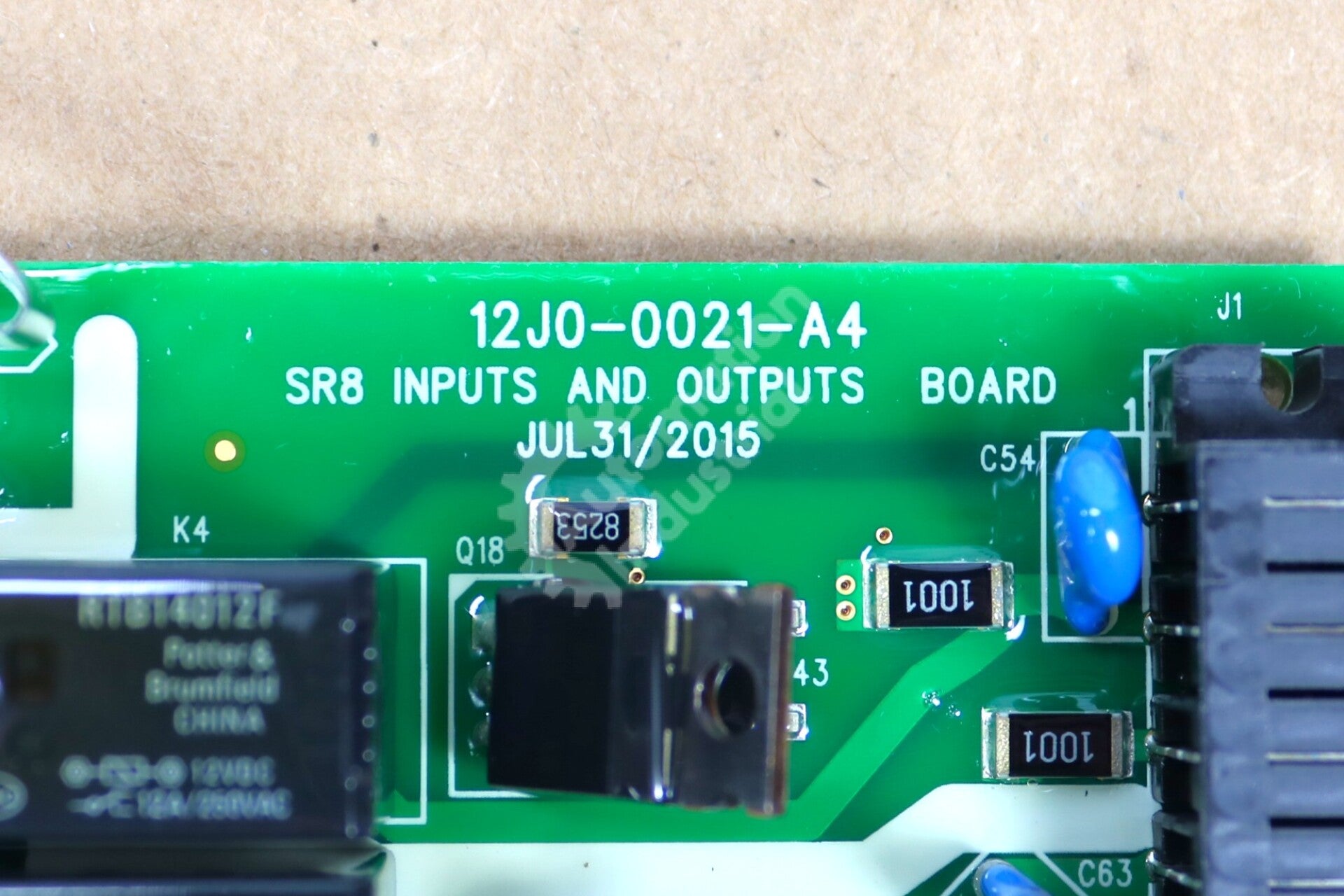 12J0-0021-A4 By GE Multilin 8 Series Inputs And Outputs Board New Surplus No Box