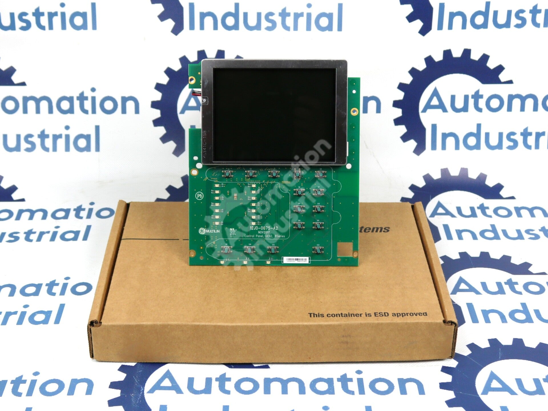 12J0-0075-A2 By GE Multilin 8 Series GEN2 Display and OIM Board