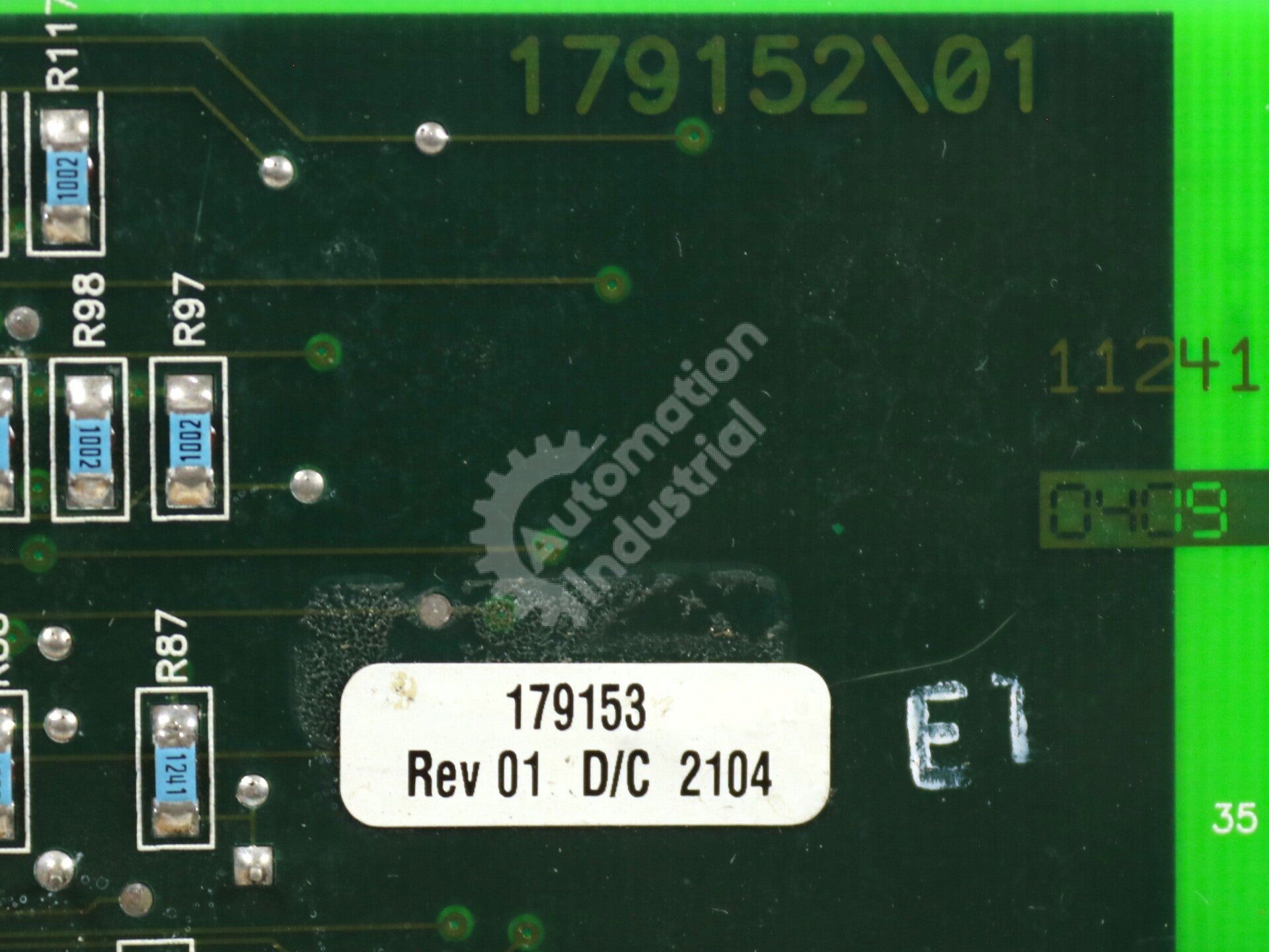 179153 by Reliance Electric Network Communications Card GV3000