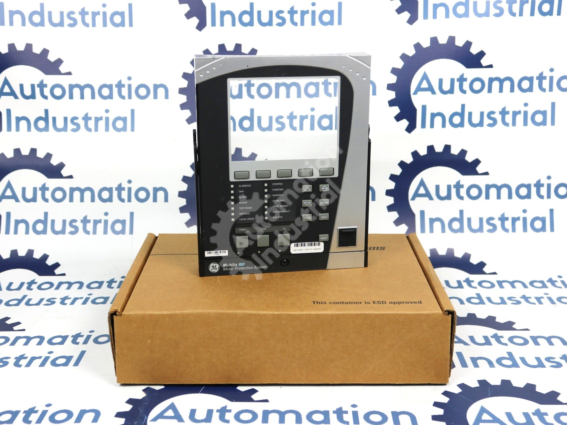 18J0-0016 By GE Multilin 8-Series 869 Front Panel Operator Interface