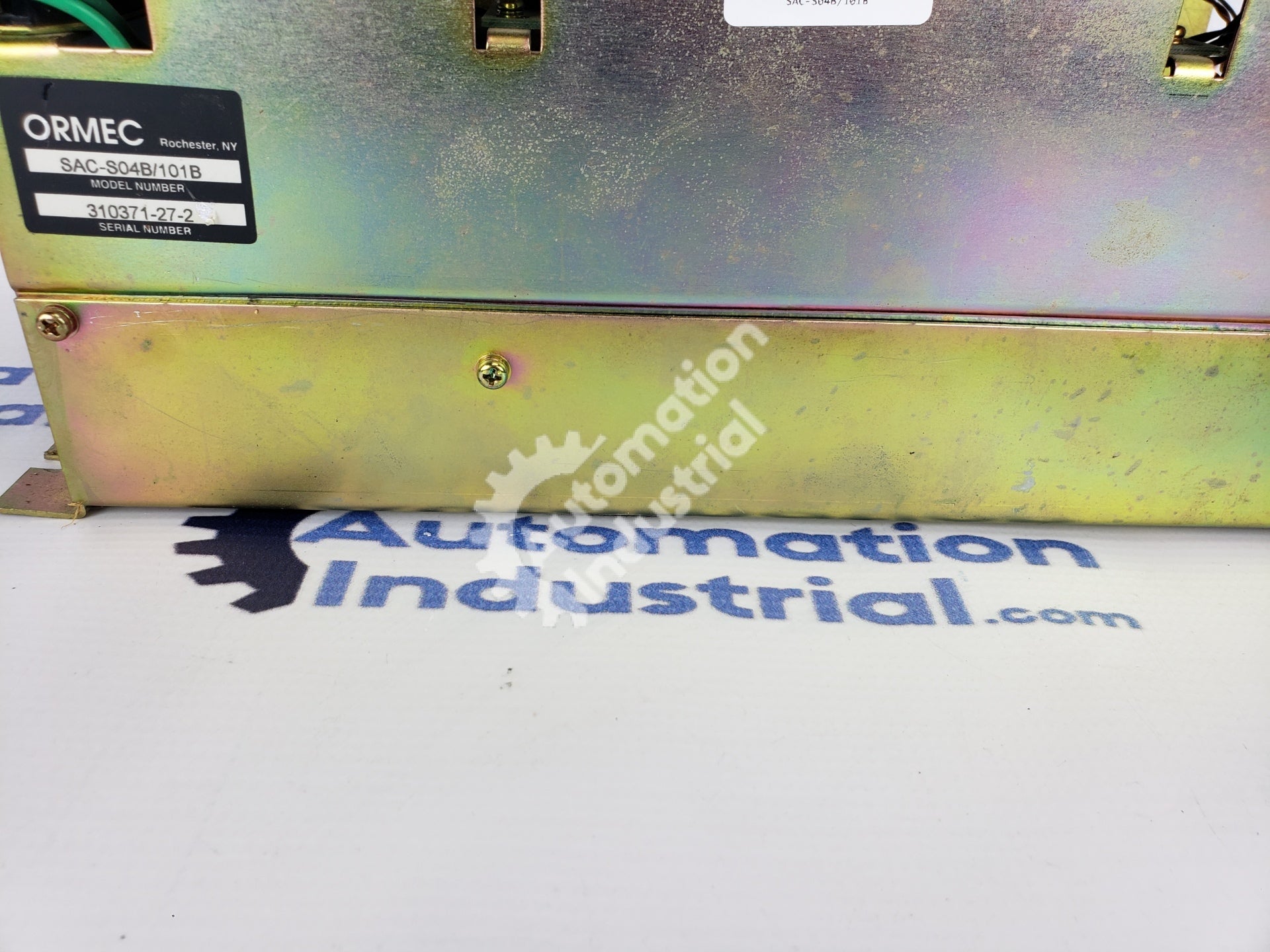 Ormec SAC-S04B/101B S Series AC Brushless Servo Drive - Tested