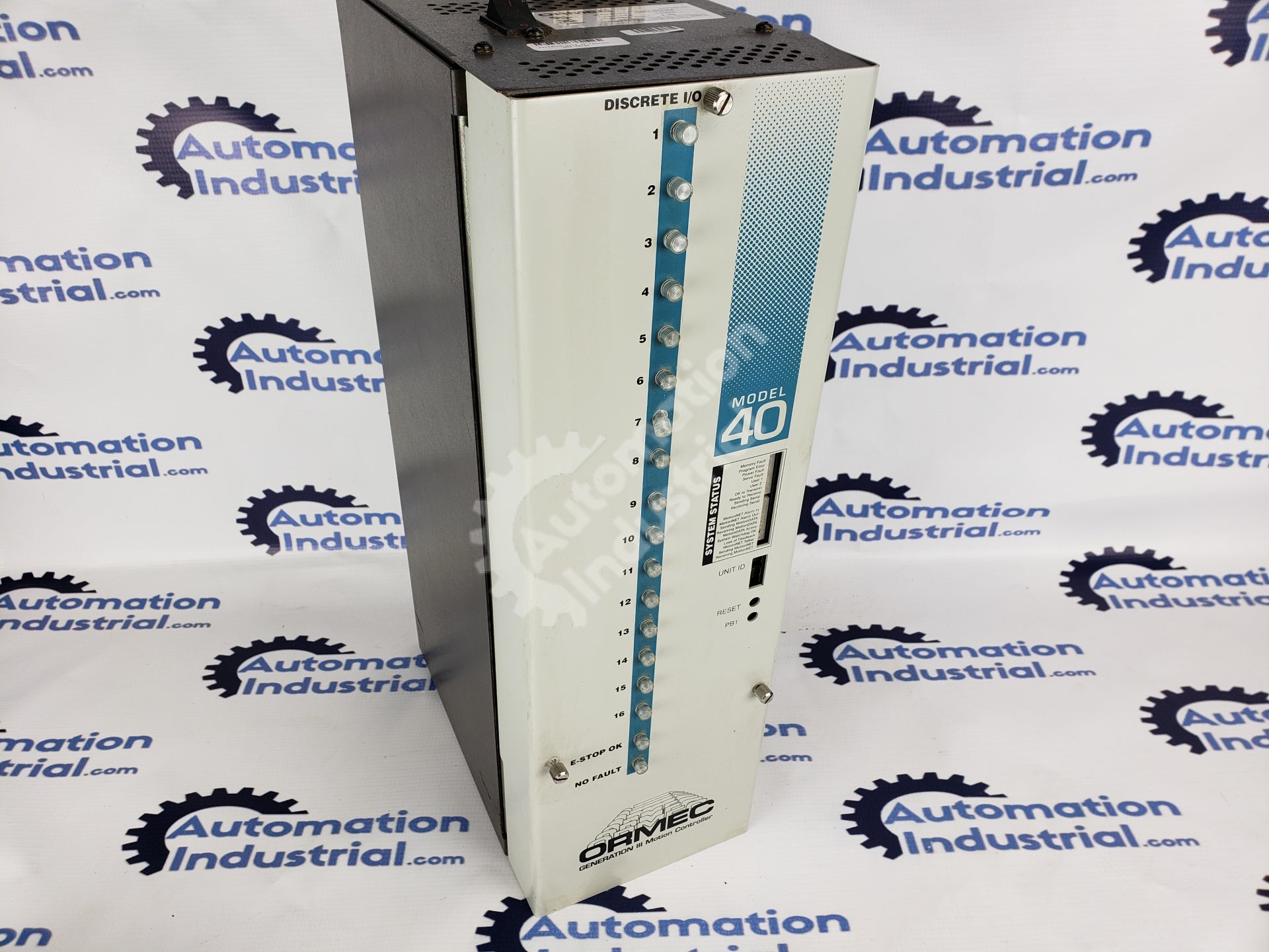 Ormec GN3-40/2M 40 Motion Controller Generation III Tested