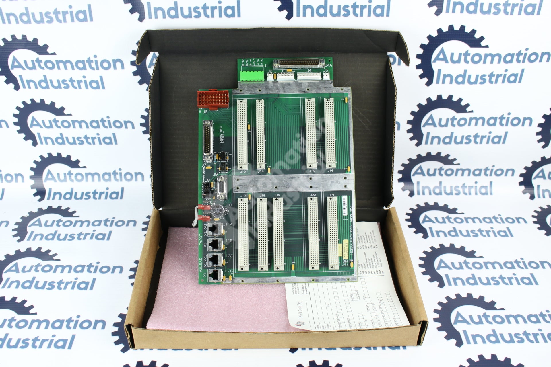 GE IS200CABPG1B IS200CABPG1BAA Control Assembly Backplane Mark VI