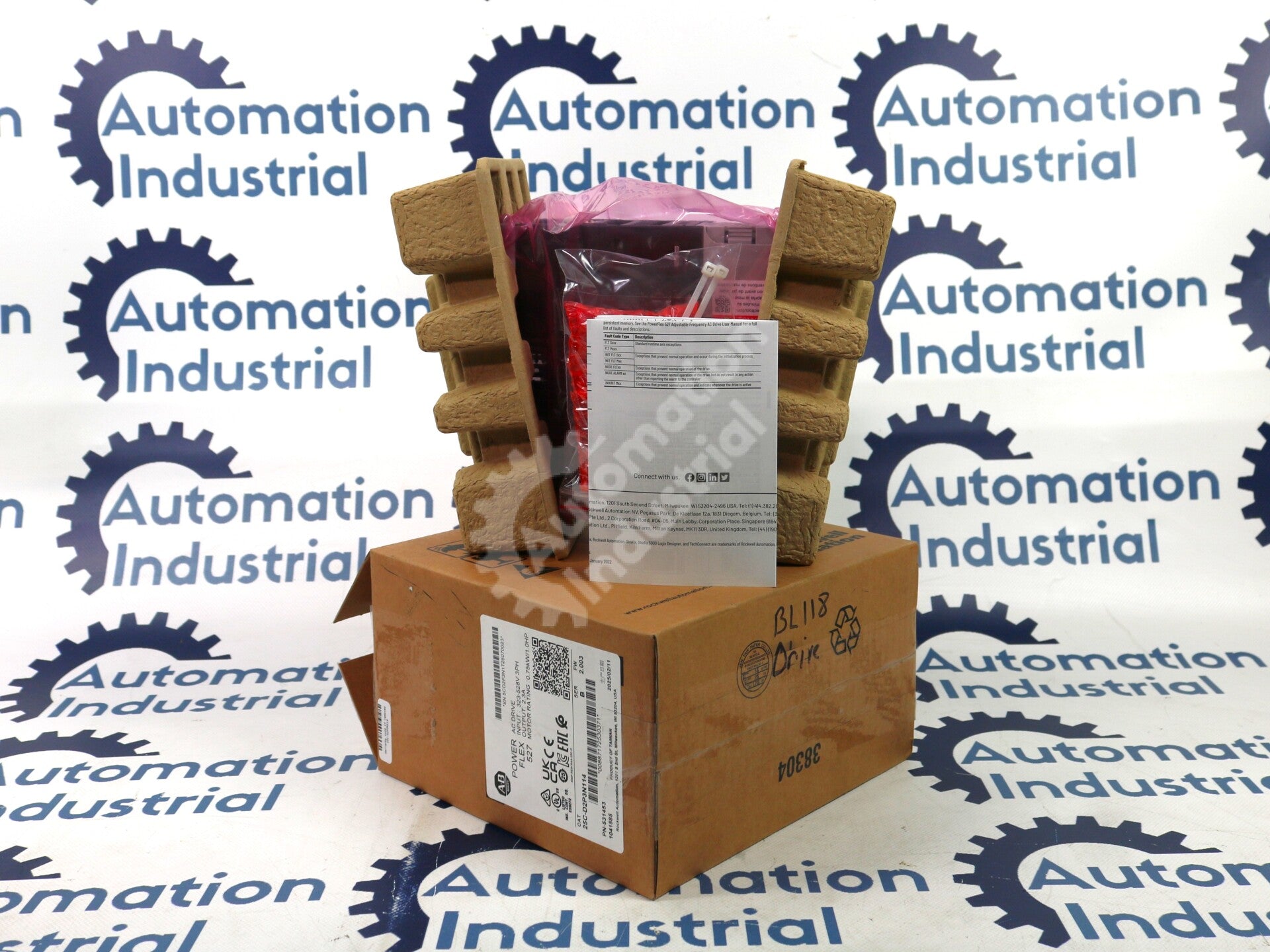 25C-D2P3N114 By Allen Bradley 1HP Adjustable Frequency PowerFlex 527 Drive NSFP