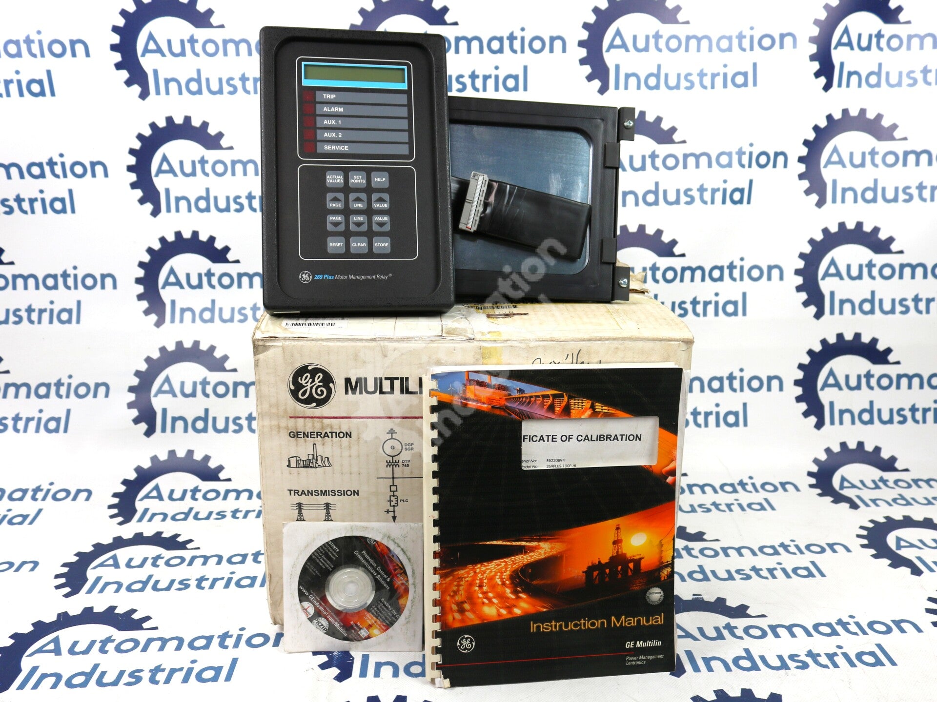 269PLUS-W-100P-HI By GE Multilin Motor Management Relay NSFP