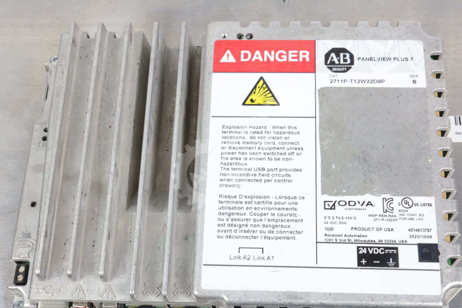 2711P-T12W22D9P By Allen Bradley 2711P-X22XP 12.1in 24VDC Operator Interface