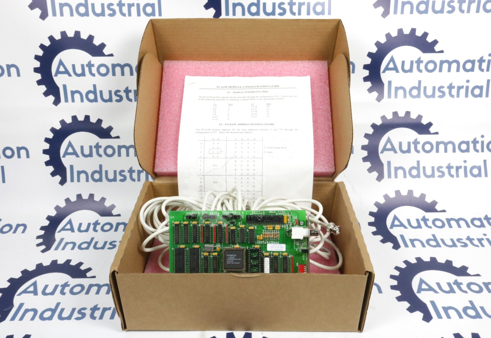 278A2181VRP3 By General Electric PCA198-CXB Arcnet Card W/ Pin Connector NSFP