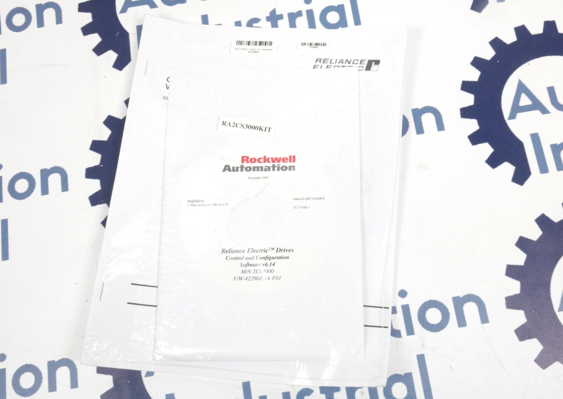 2CS3000 By Reliance Electric V6.14 Control and Configuration Software NSFP