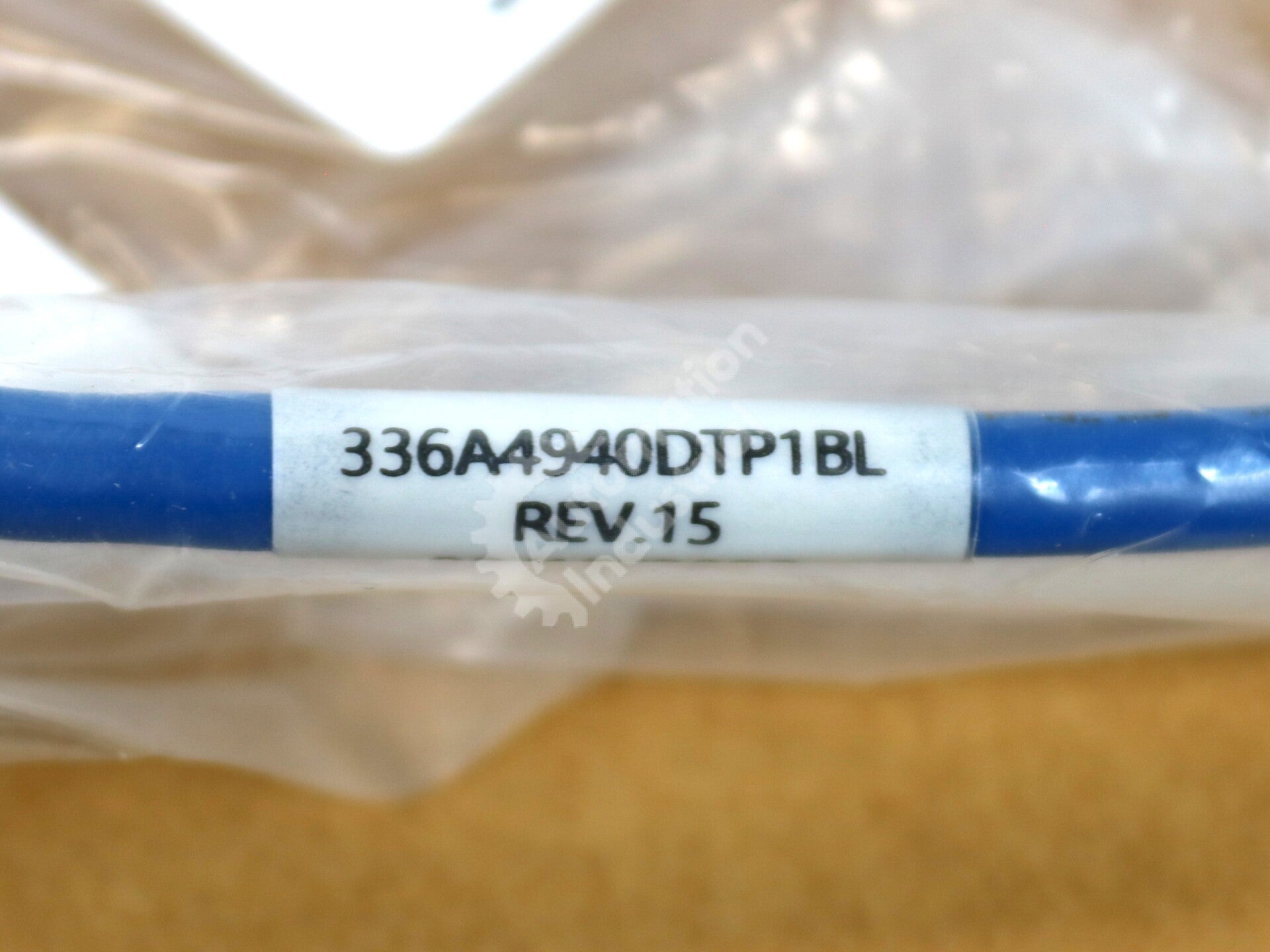 336A4940DTP1BL By Sinbon 1FT Blue RJ45 4PR 24AWG 10G Patch Cable