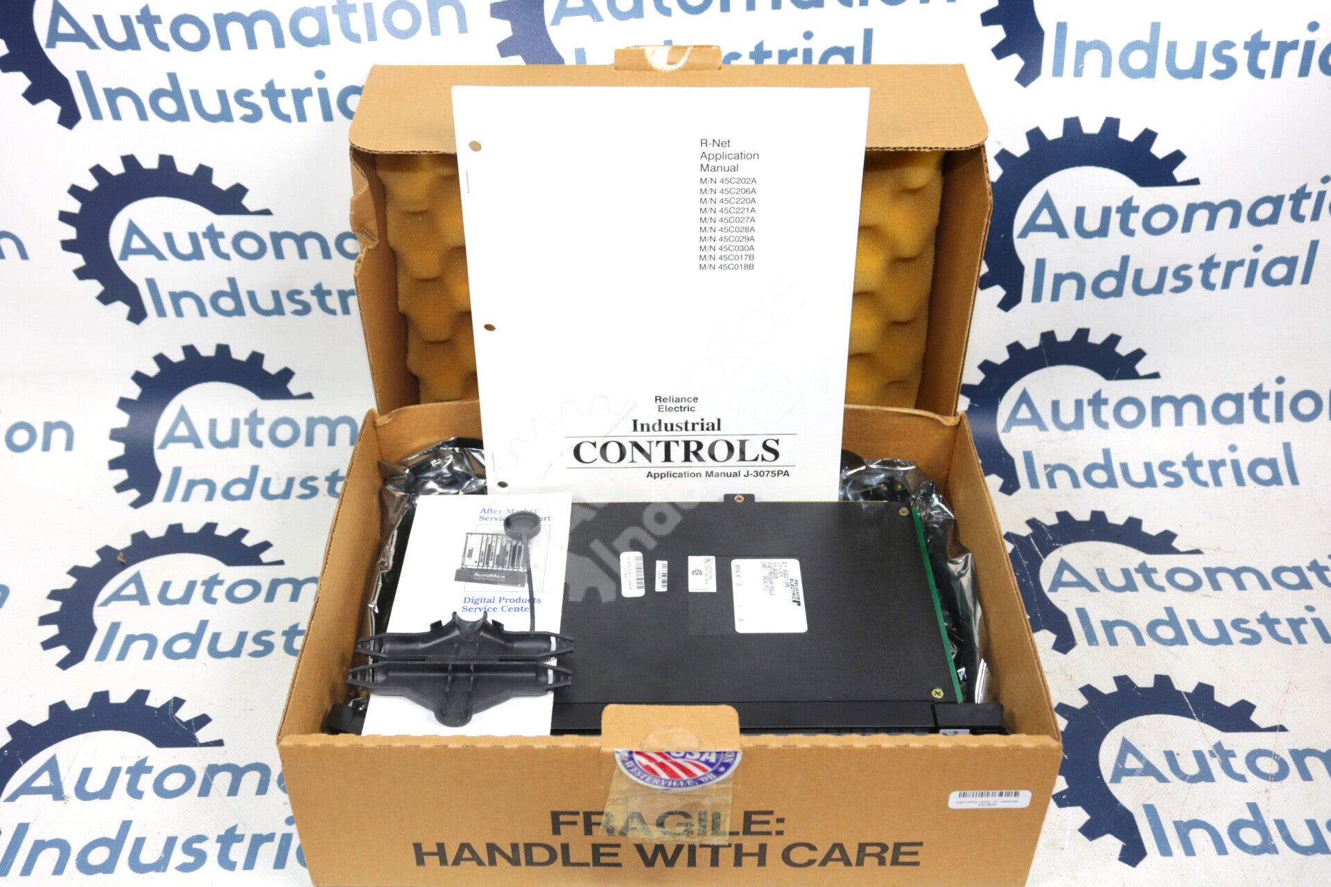 45C202A By Reliance Electric Automate R-Net Processor Module NSFP