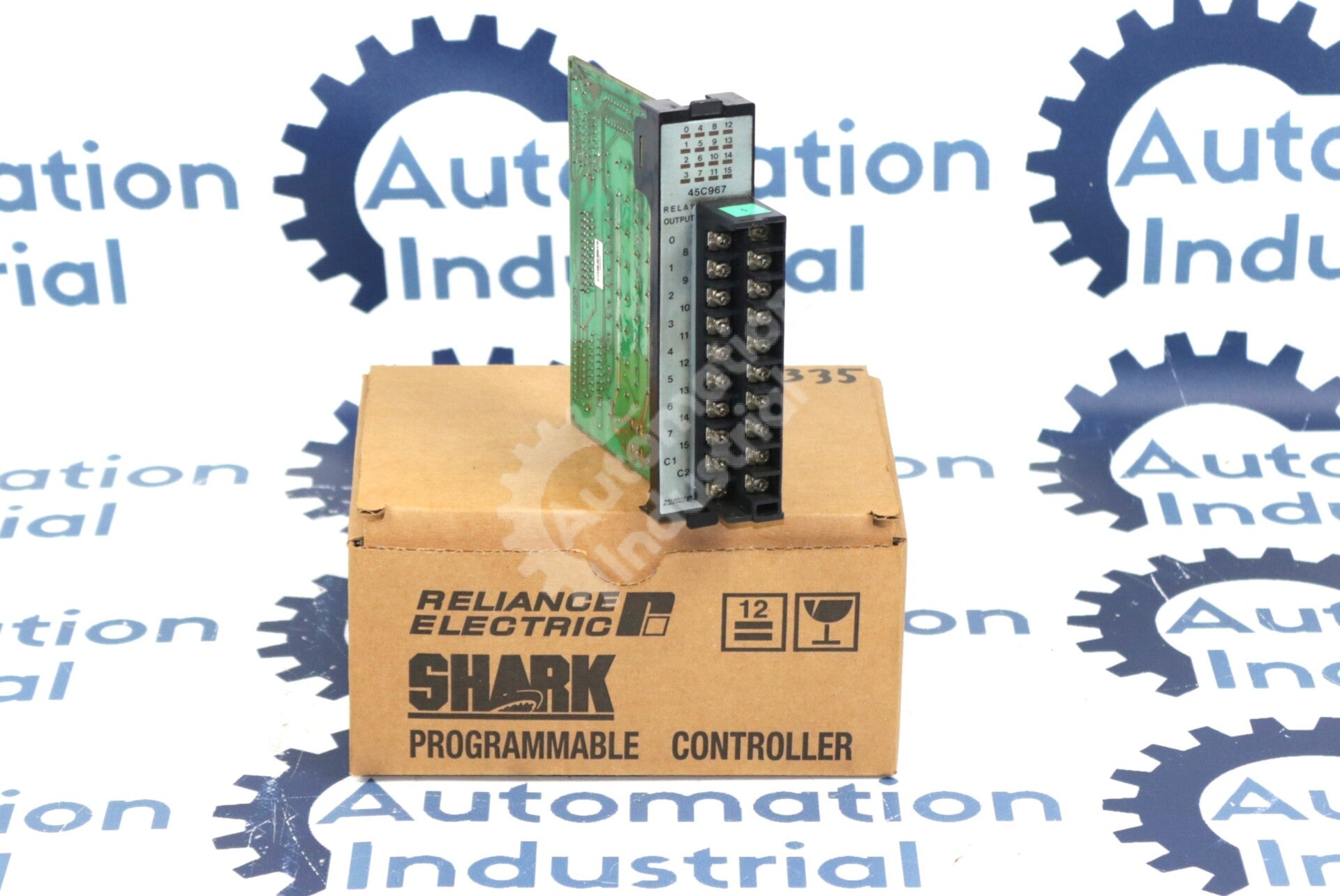 45C967 By Reliance Electric 16-Point Relay Output Module Shark XL