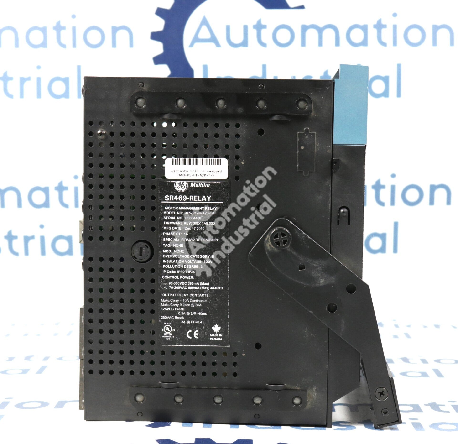 469-P1-HI-A20-T-H By GE Multilin Motor Management Relay