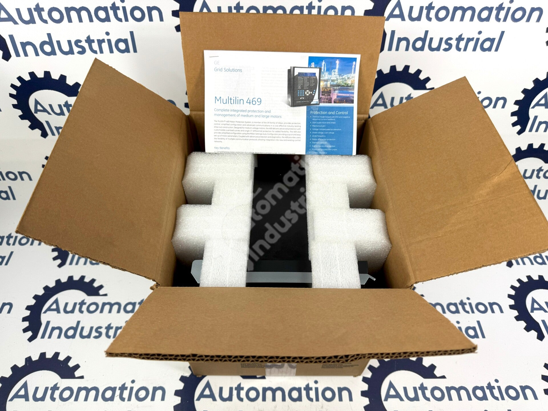 GE Multilin 469-P5-HI-A20-D Motor Management Relay