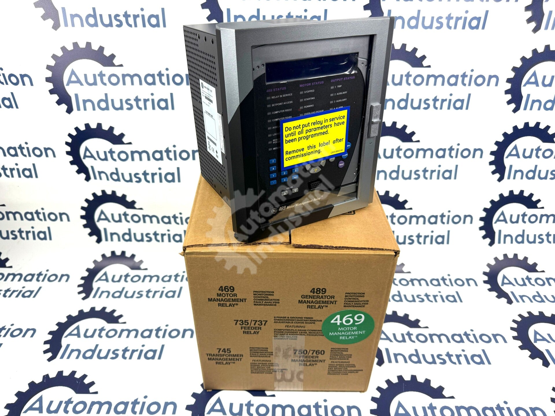 GE Multilin 469-P5-HI-A20-D Motor Management Relay