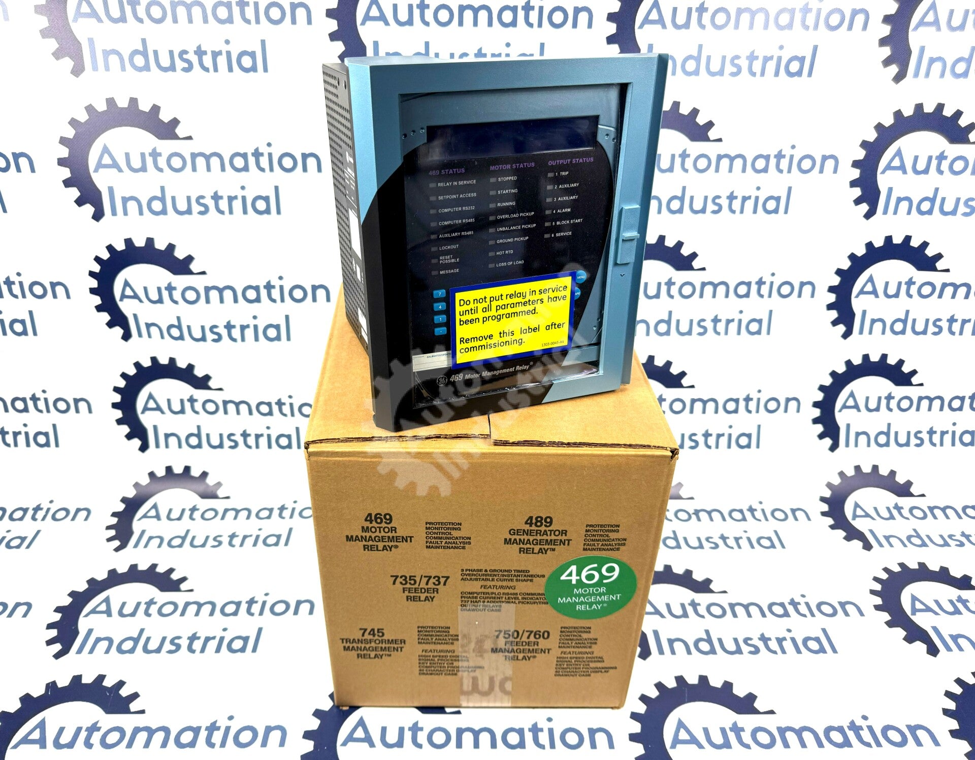 GE Multilin 469-P5-HI-A20-E Motor Management Relay