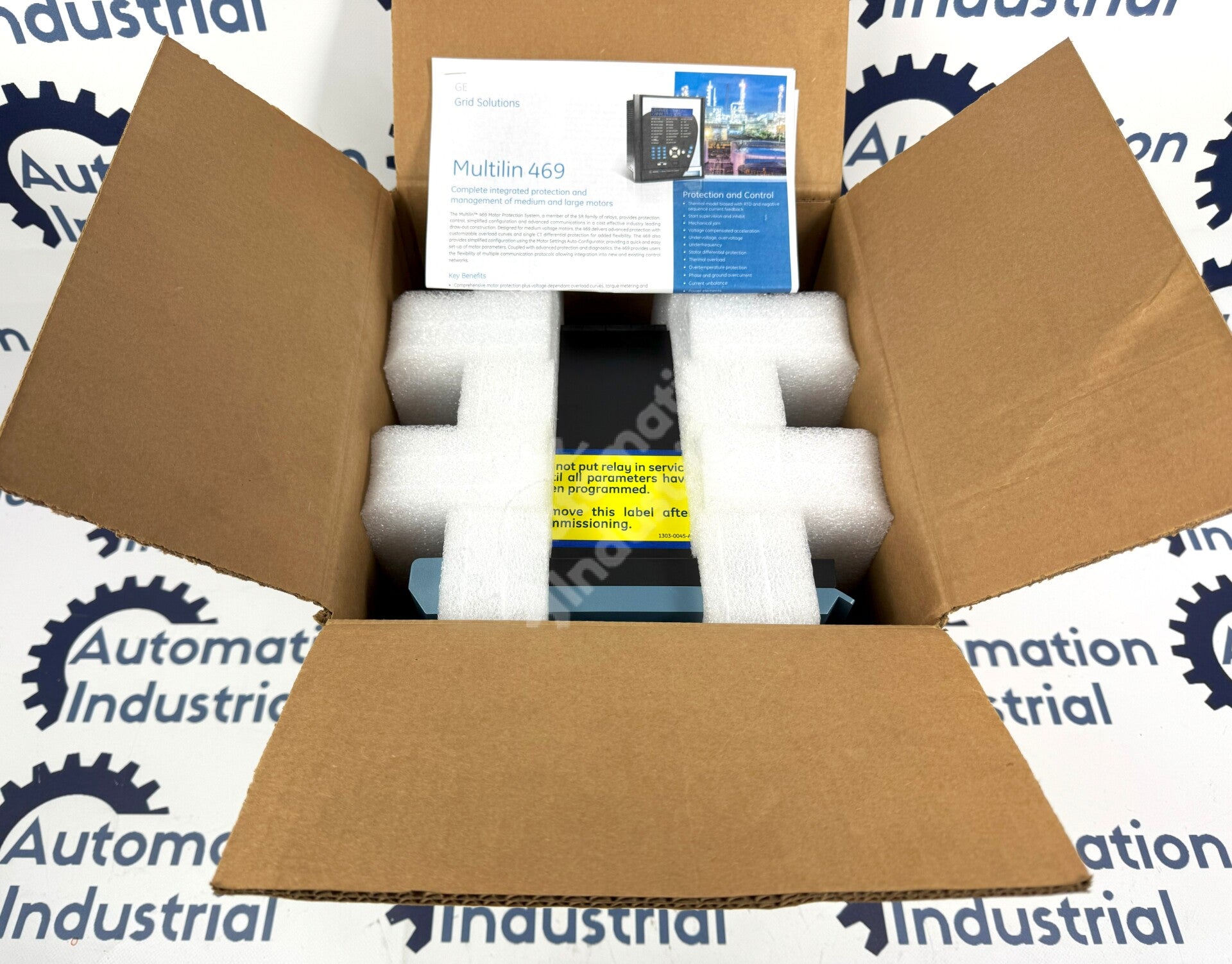 GE Multilin 469-P5-HI-A20-T Motor Management Relay