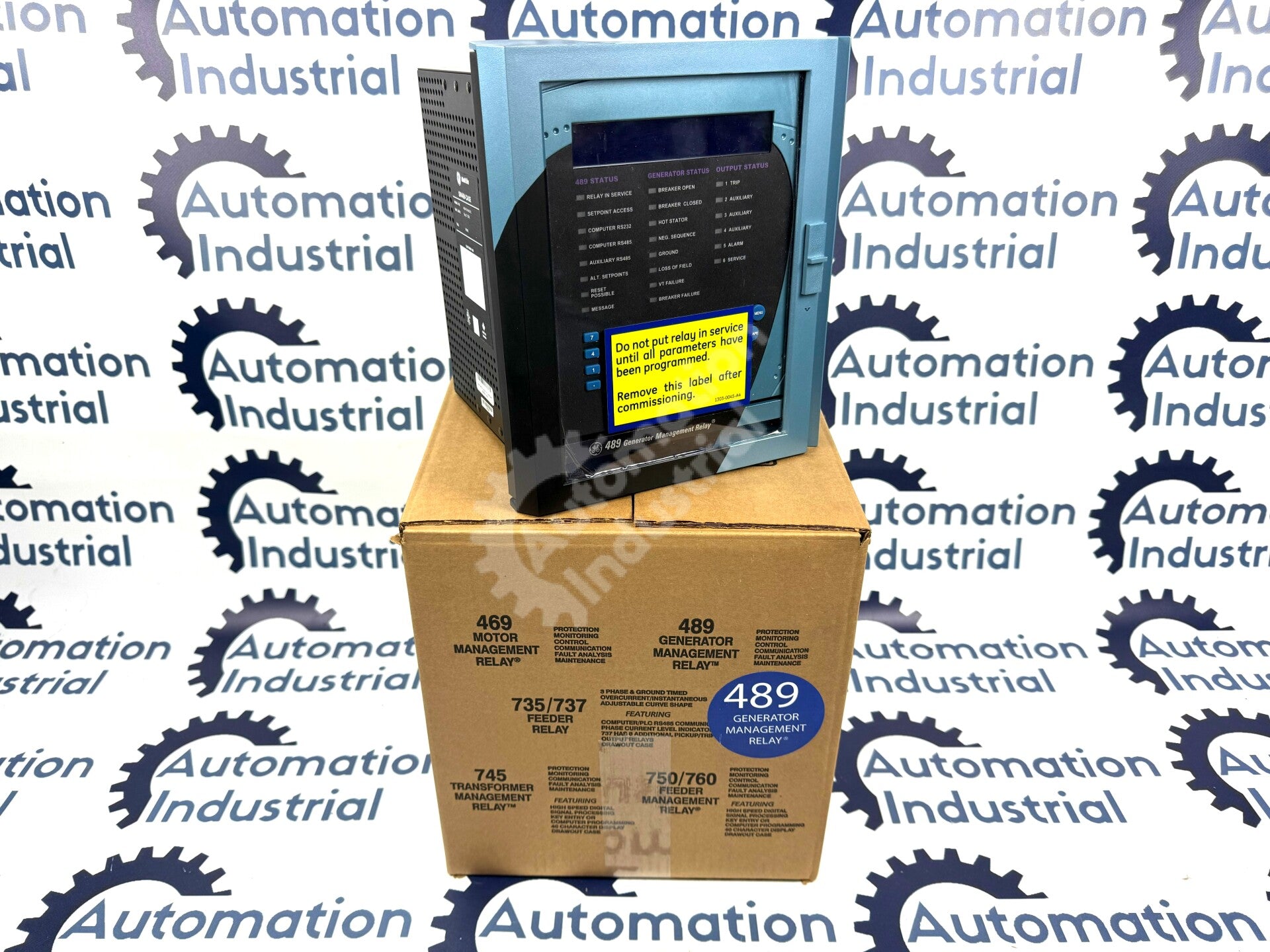 GE Multilin 489-P5-HI-A1-E Generator Management Relay