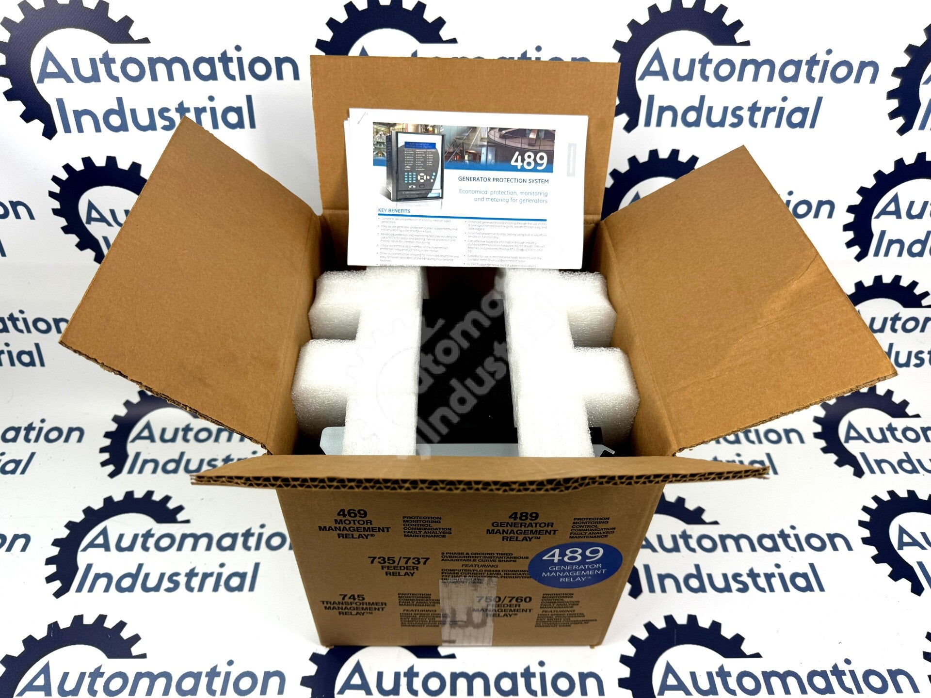 GE Multilin 489-P5-LO-A20-E Generator Management Relay