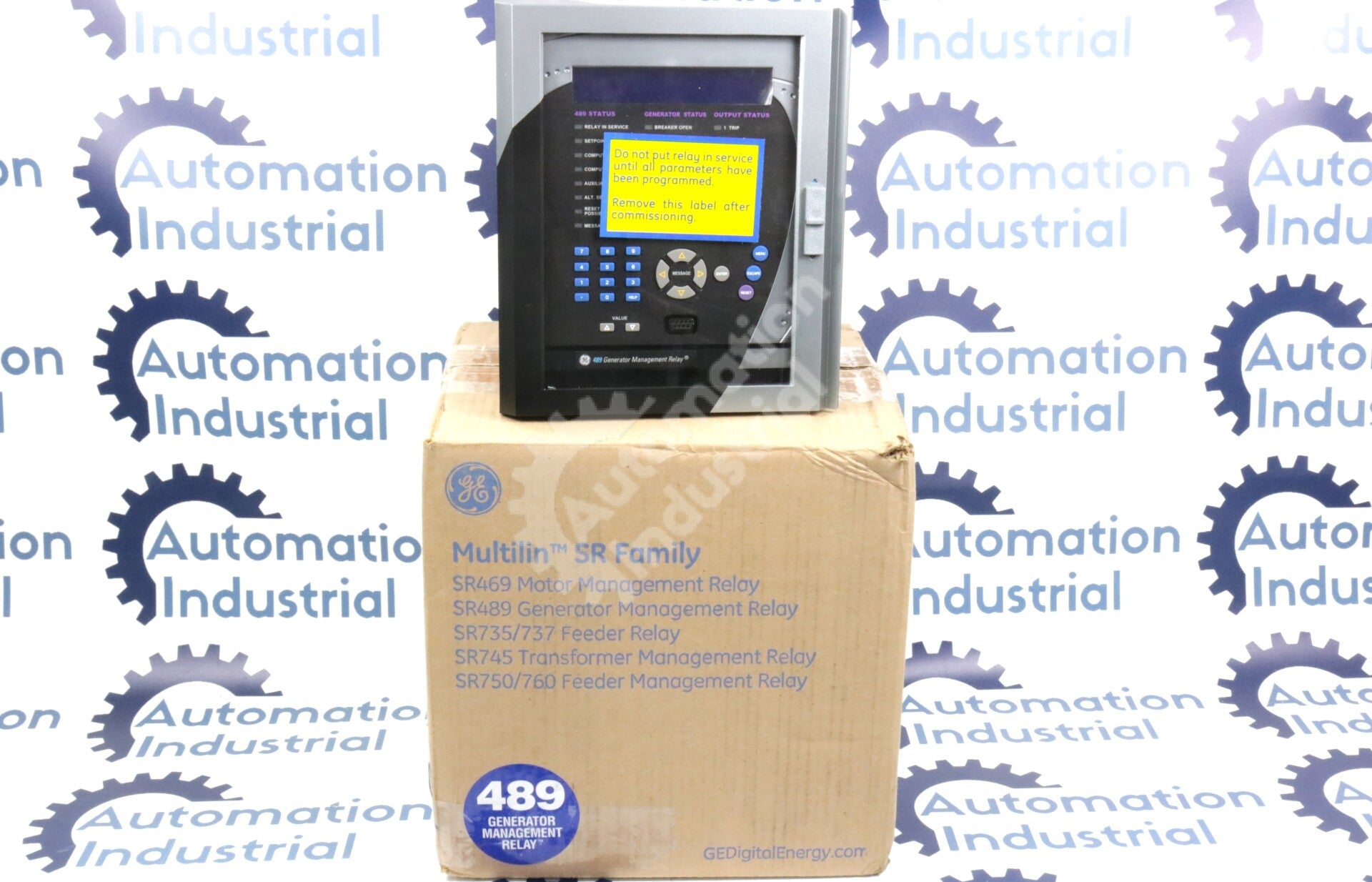 489-P5-LO-A20-E By GE Multilin Generator Management Relay NSFP