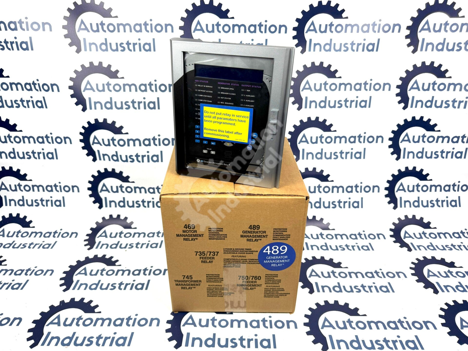 GE Multilin 489-P5-LO-A20-E Generator Management Relay