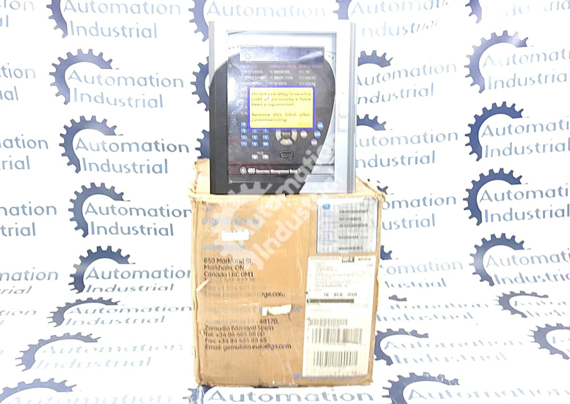 489-P5-LO-A20-T-H By GE Multilin Generator Management Relay NSFP