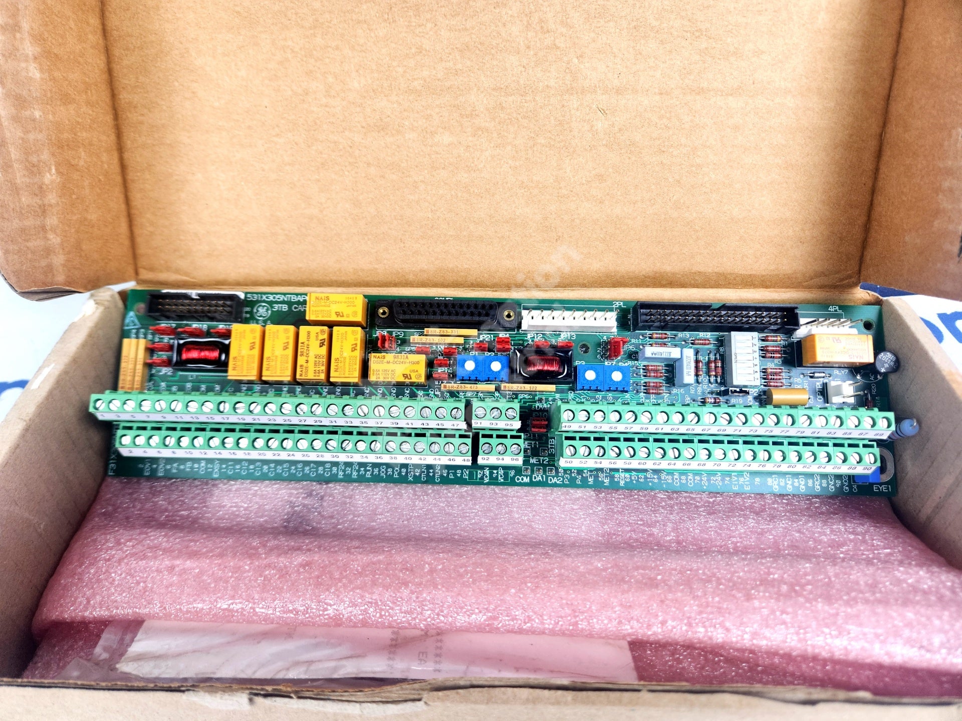 531X305NTBAPG1 by GE F31X305NTBAPG1 Drive Terminal Board New Surplus