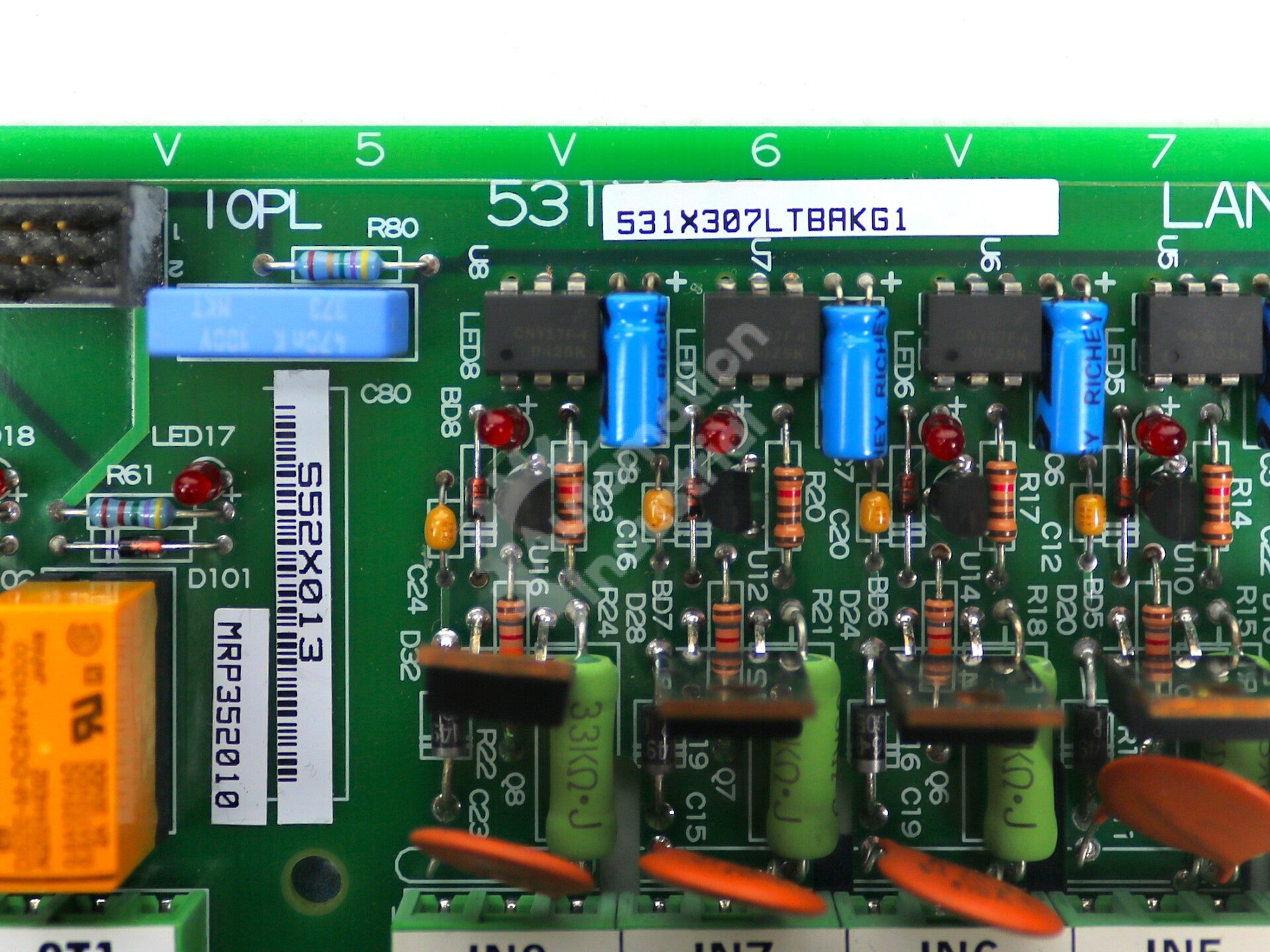 531X307LTBAJG1 By General Electric F31X307LTBA LAN Terminal Board NSFP