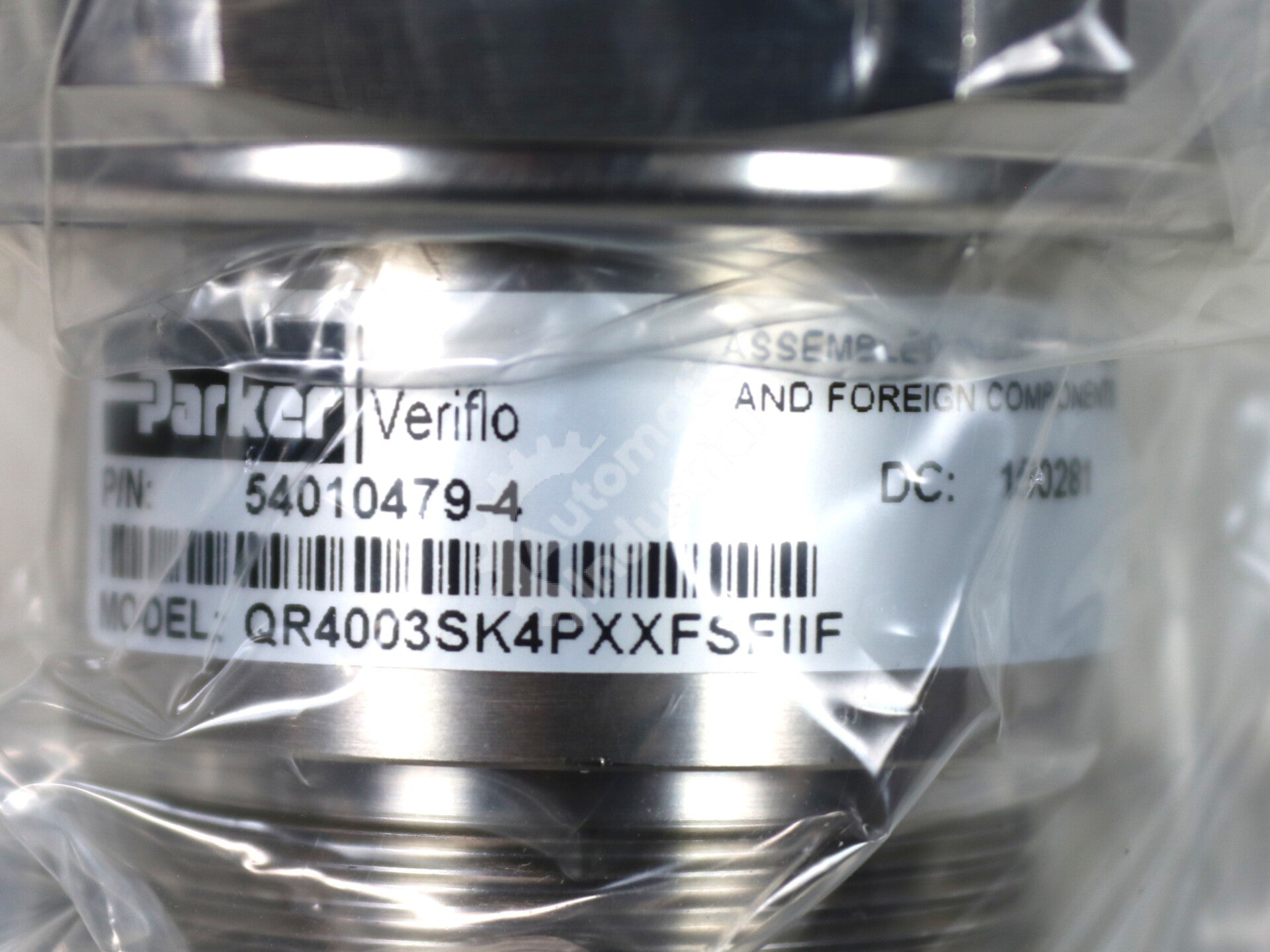 54010479-4 By Parker QR4003SK4PXXFSFIIF 100PSIG Pressure Regulator NSFP