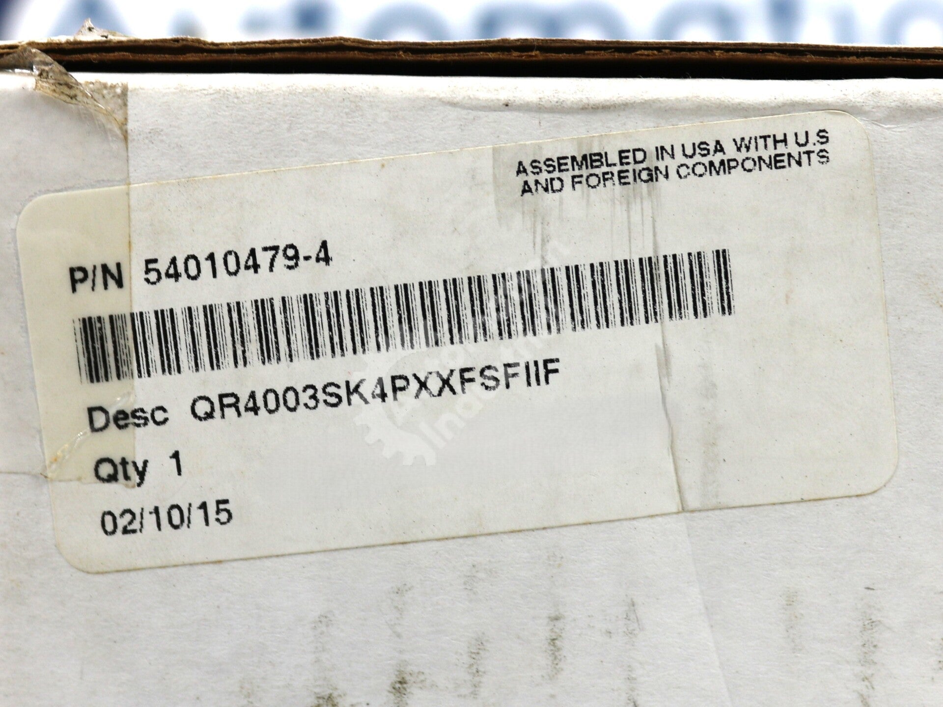 54010479-4 By Parker QR4003SK4PXXFSFIIF 100PSIG Pressure Regulator NSFP