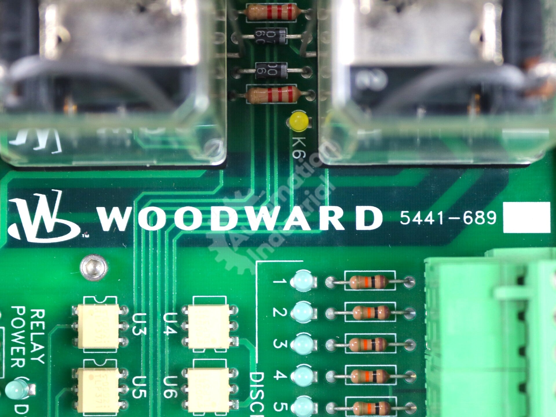 5441-689 By Woodward 13-Point MicroNet Isolated Relay Interface Module NSNB