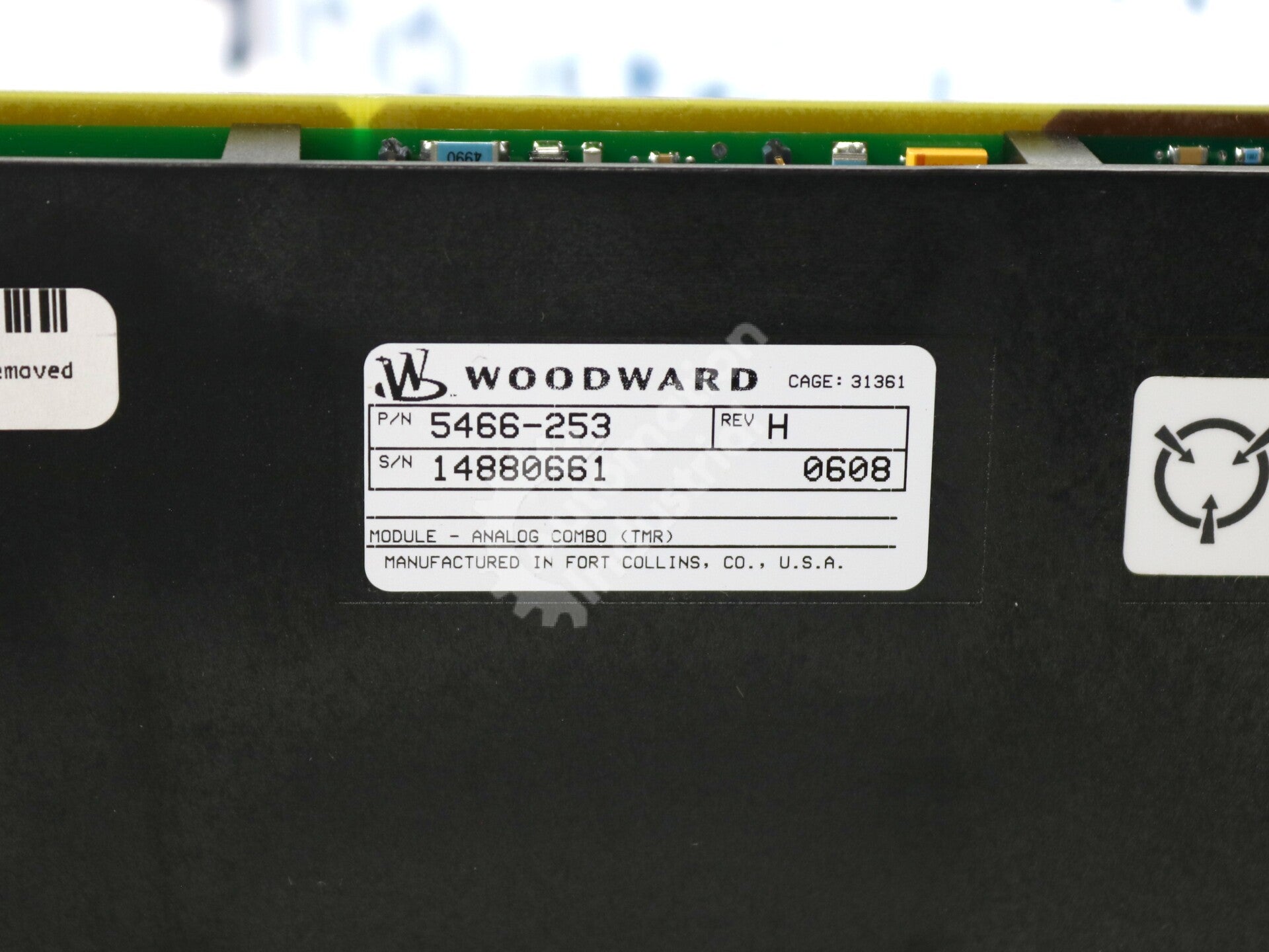 5466-253 By Woodward 4-Input 2-Output 4-20mA MicroNet HD Combo Module NSFP