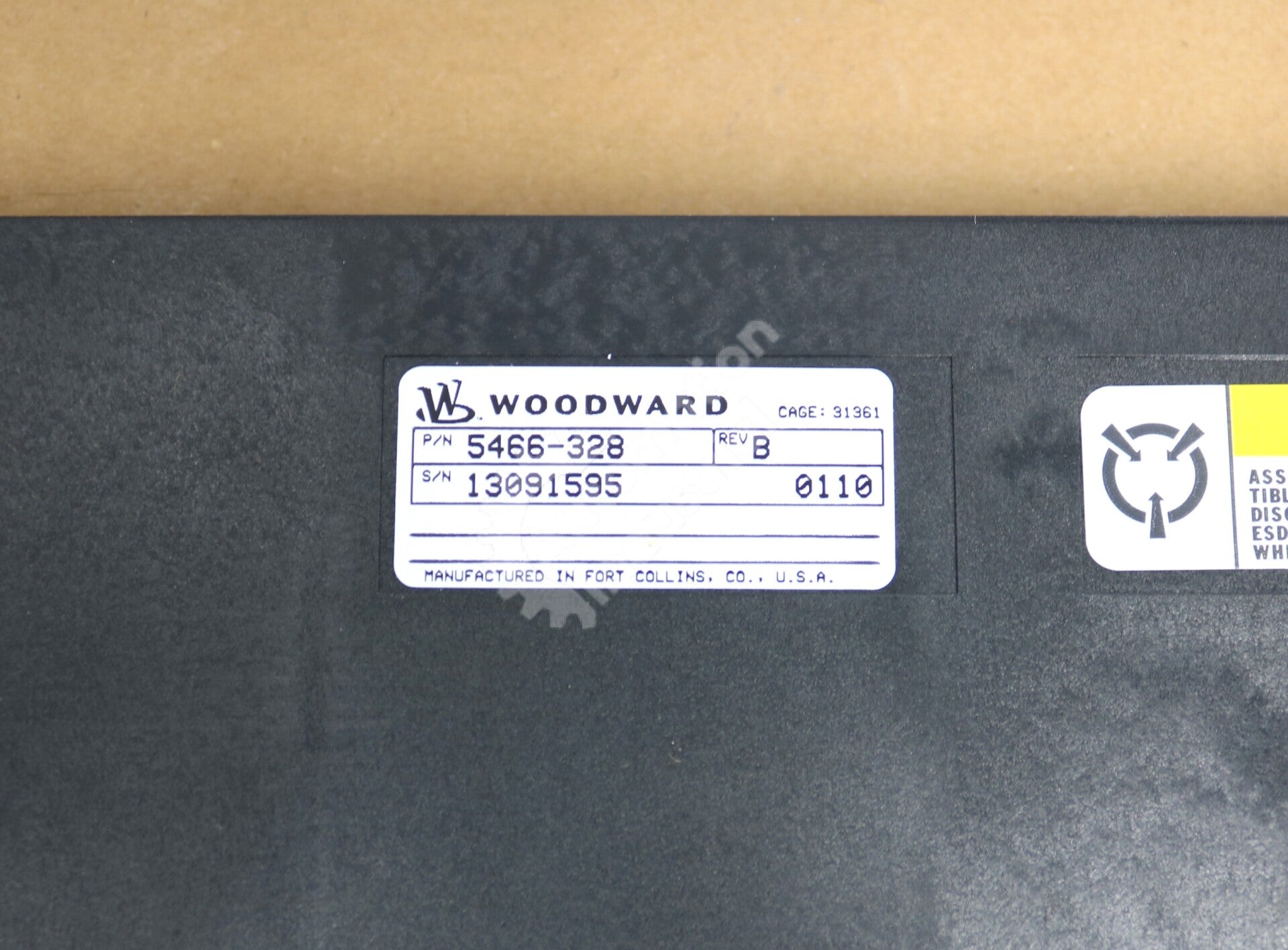 5466-328 By Woodward Dual Port Analog MicroNet Combination Module NSFP