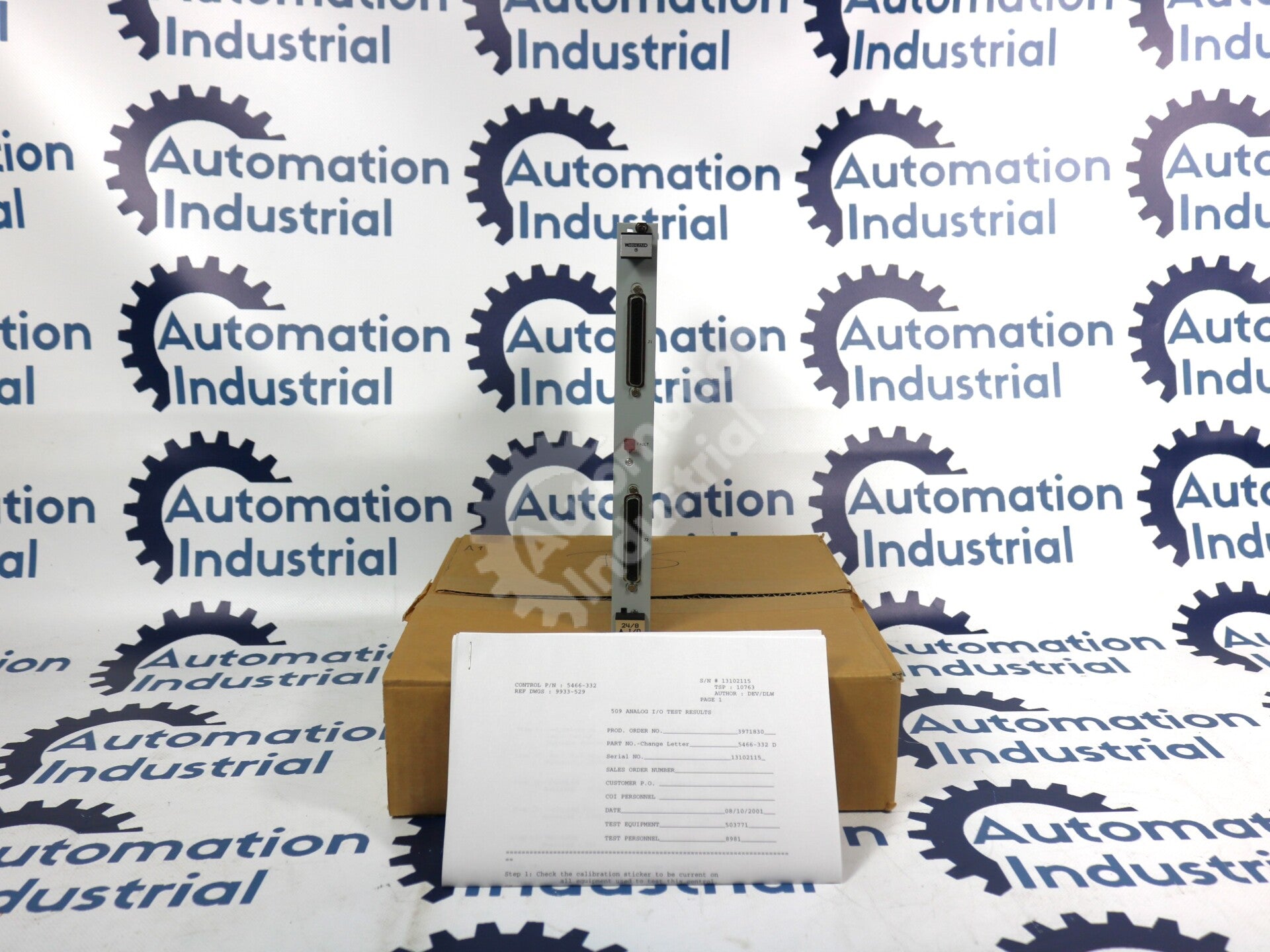 5466-332 By Woodward 2-Port High-Density PLC I/O Module NSNB