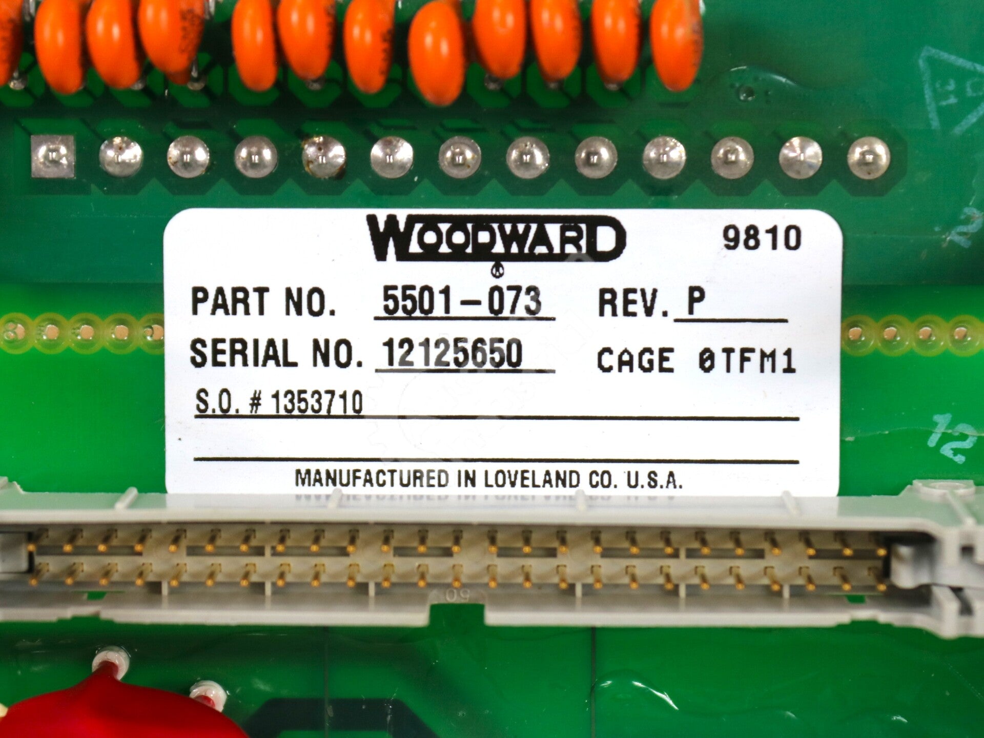 5501-073 By Woodward Digital Module Control Board NSNB