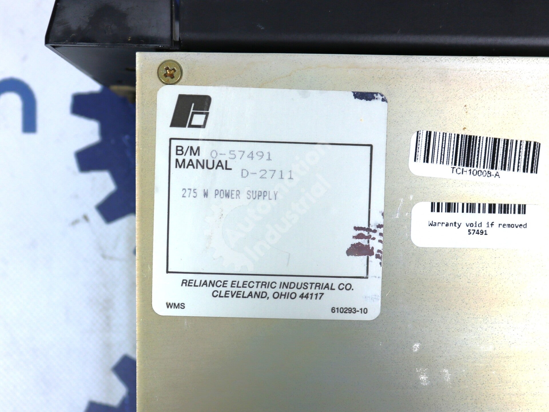 57491 By Reliance Electric 120-240VAC 275W Power Supply