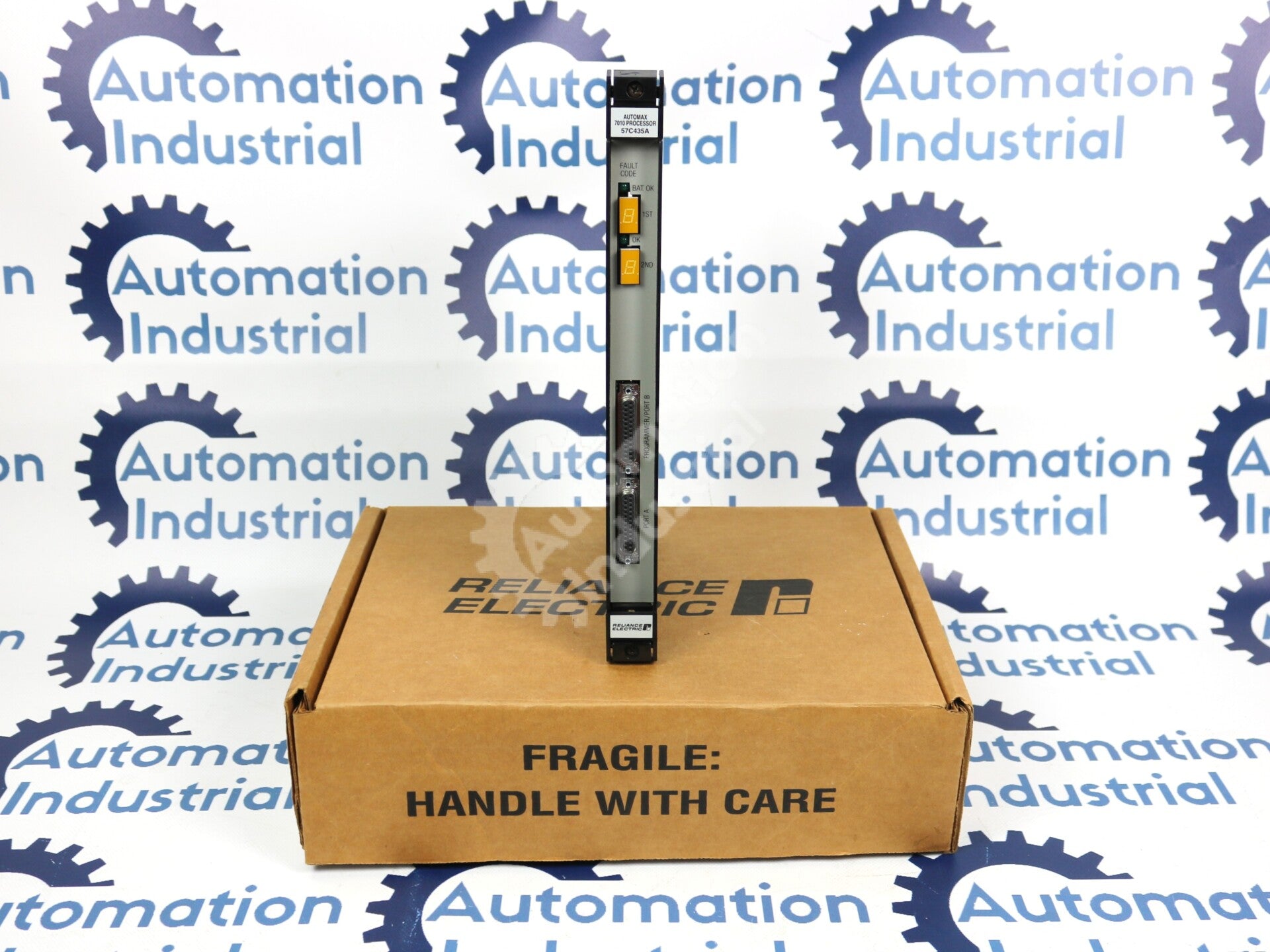 57C435A By Reliance Electric 7010 25MHZ CPU Speed Processor Module NSFP