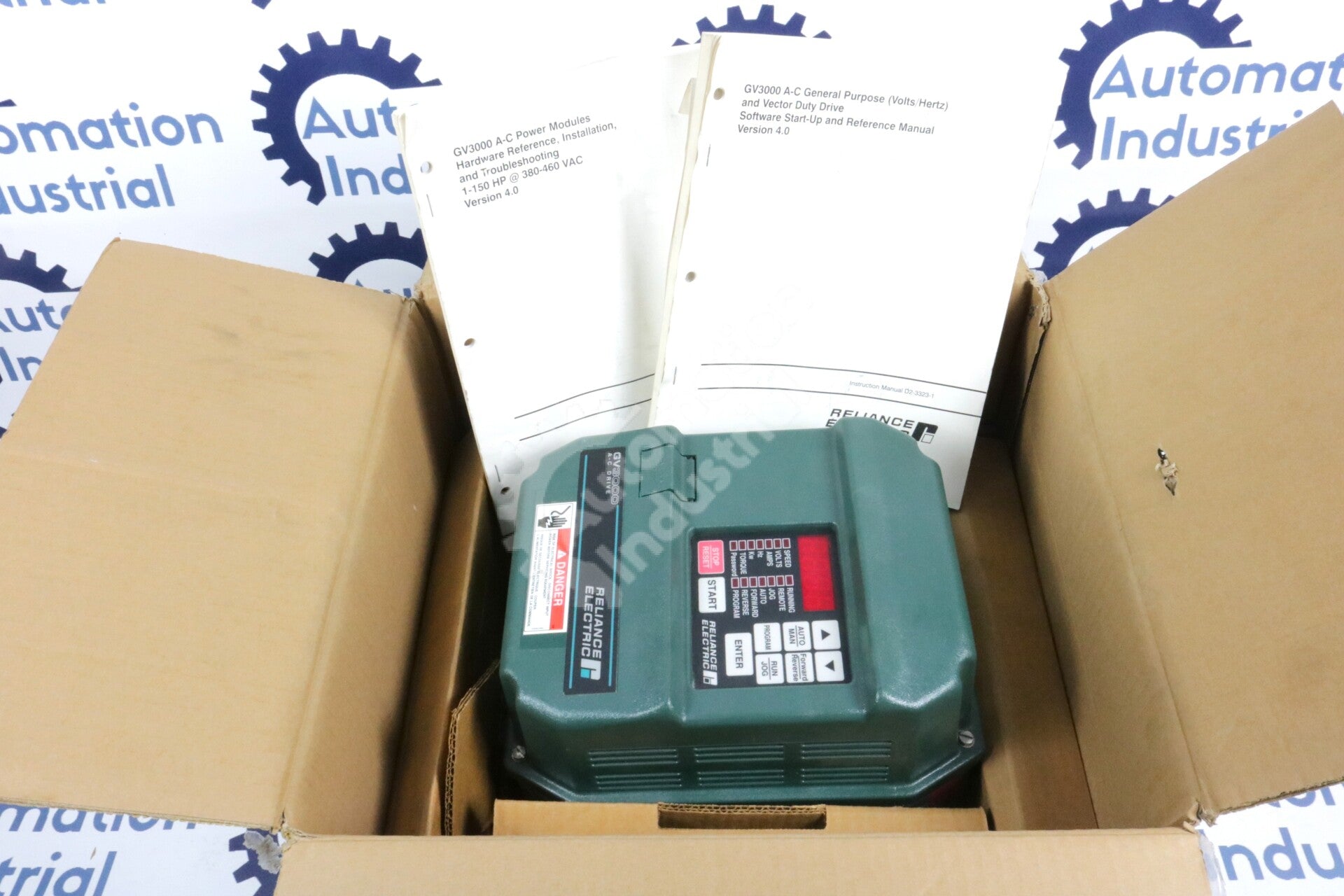 5V4140 By Reliance Electric 3-Phase 380/460VAC 5HP GV3000 AC Drive NSFP