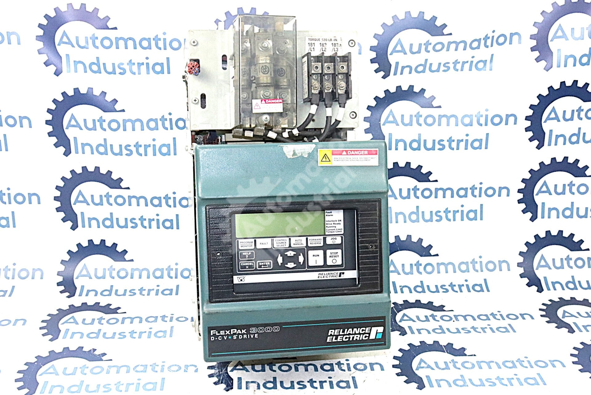 60FN4021 By Reliance Electric 460VAC 60HP FlexPak 3000 Non-Regenerative DC Drive
